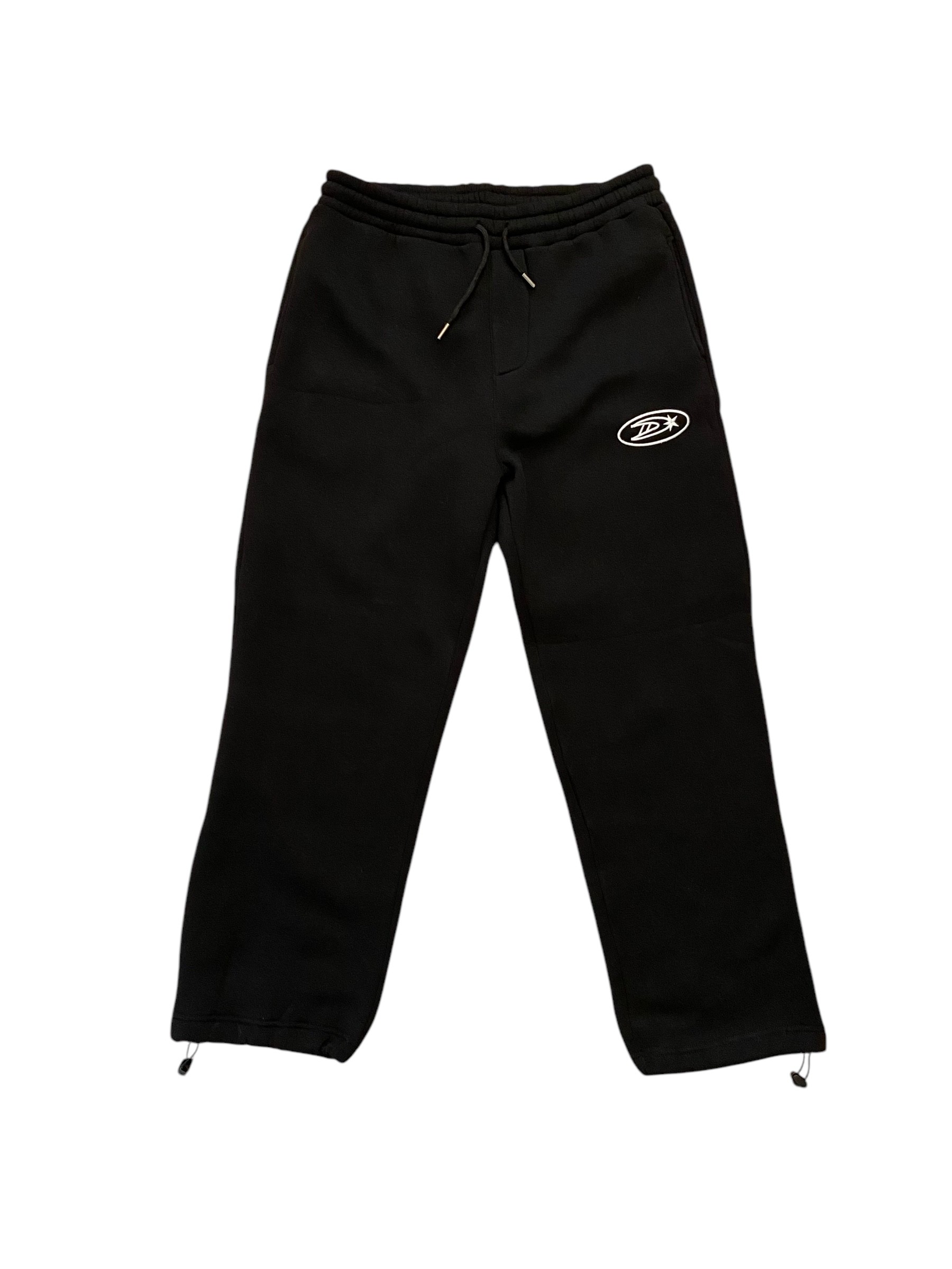 D Logo Nakış İşlemeli Paçası Ayarlanabilir Baggy Sweat Pant