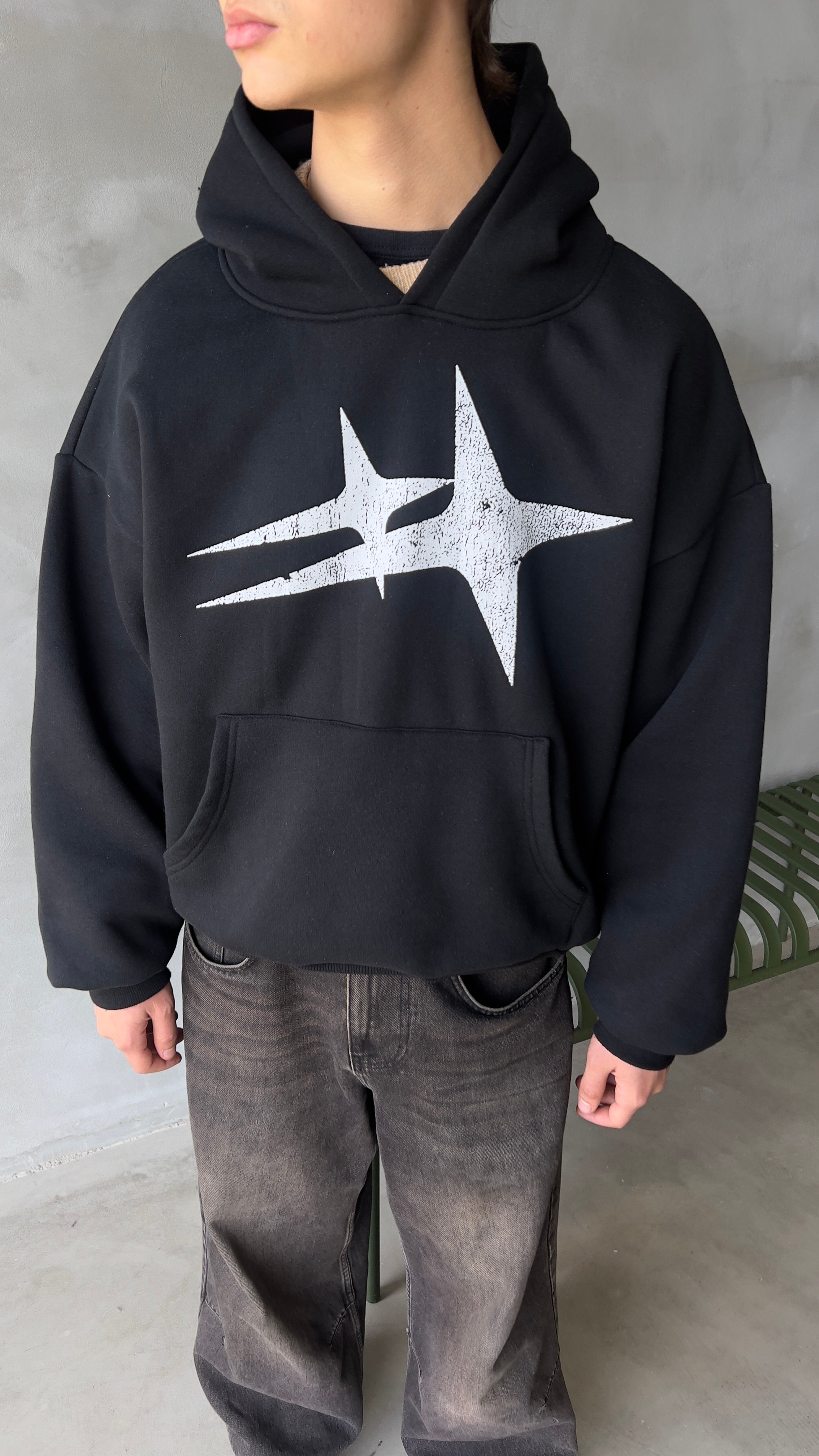 Double Stars Premium Oversize Hoodie