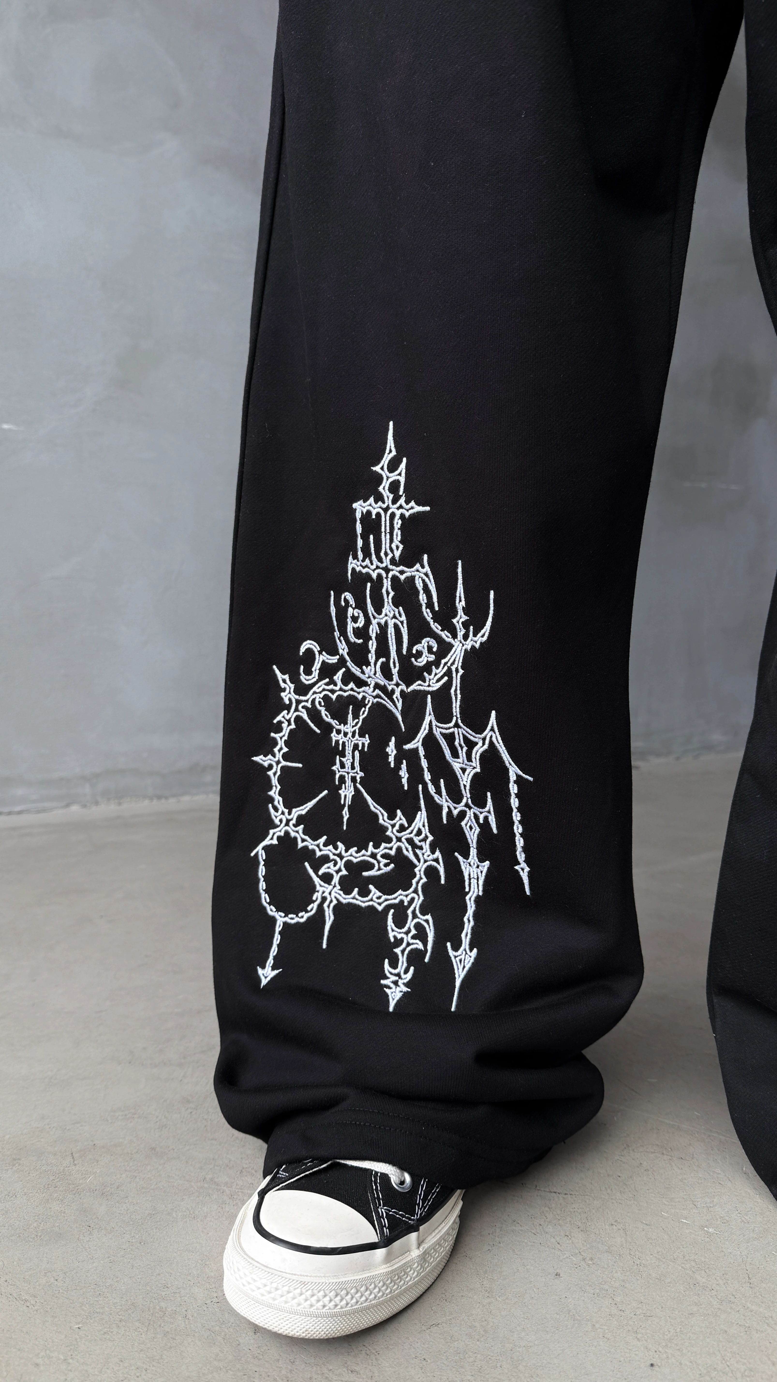 Dreamcatcher Nakış Detay Premium Baggy Sweatpant 