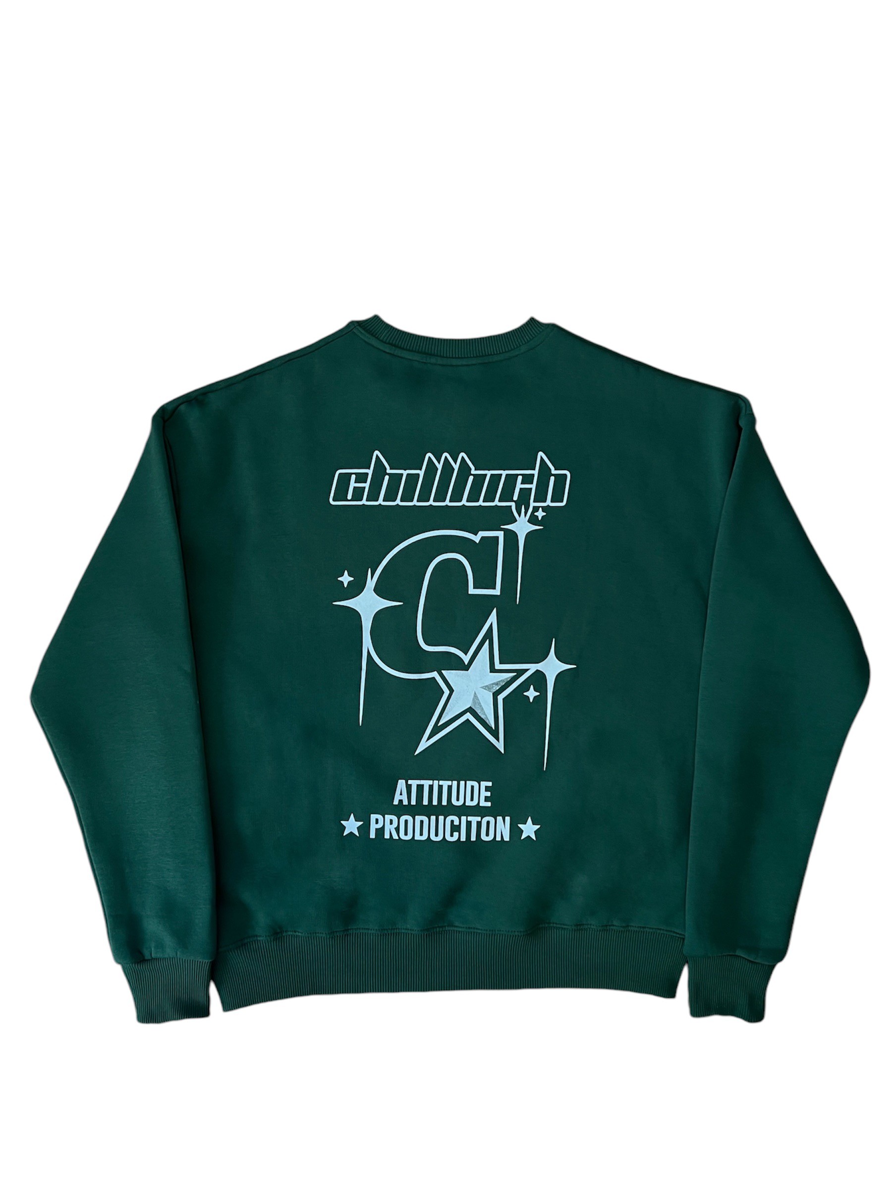 Chillhigh Green Oversize Sweatshirt