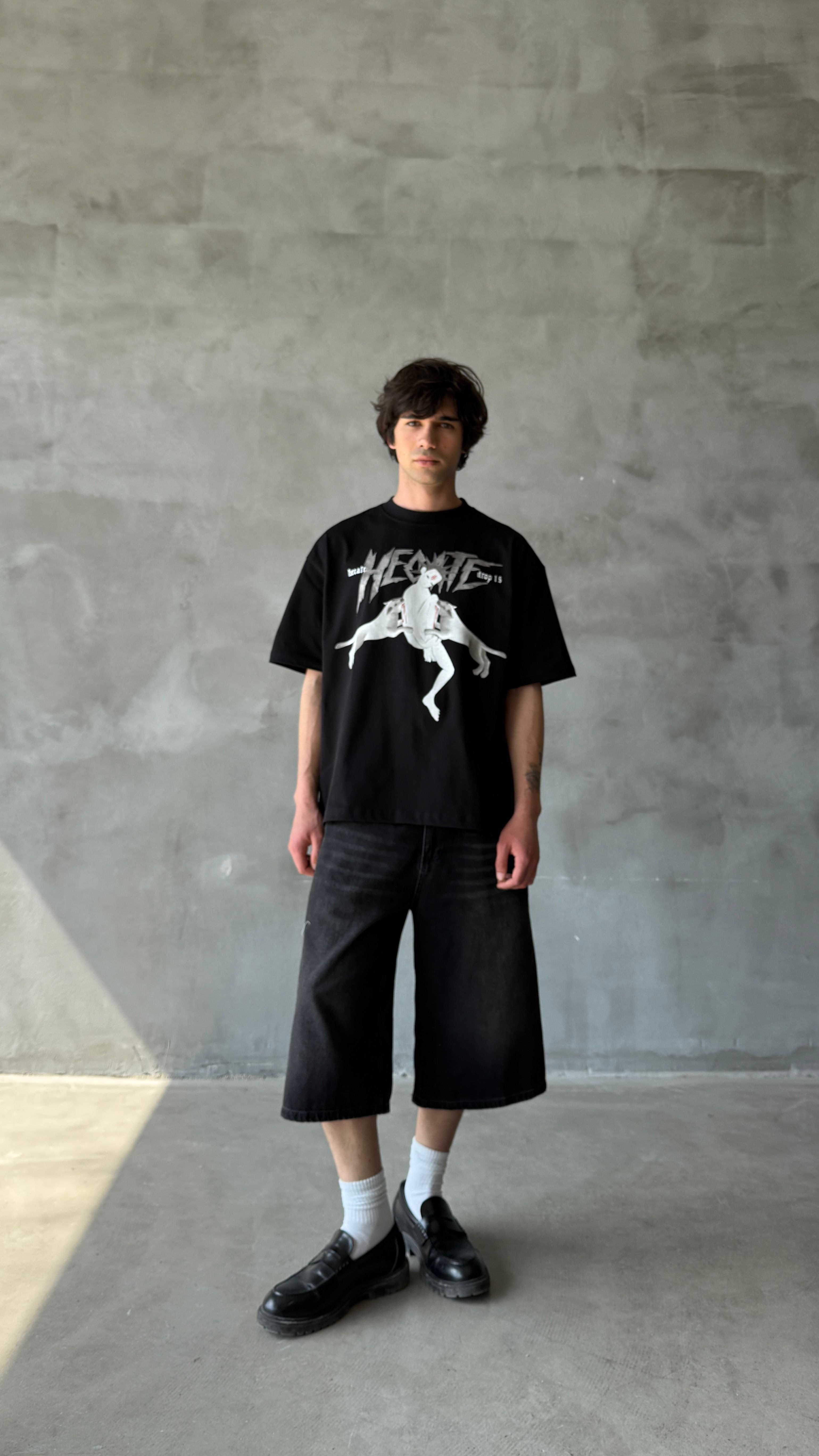 HCT Premium Boxy Fit Oversize Tişört 