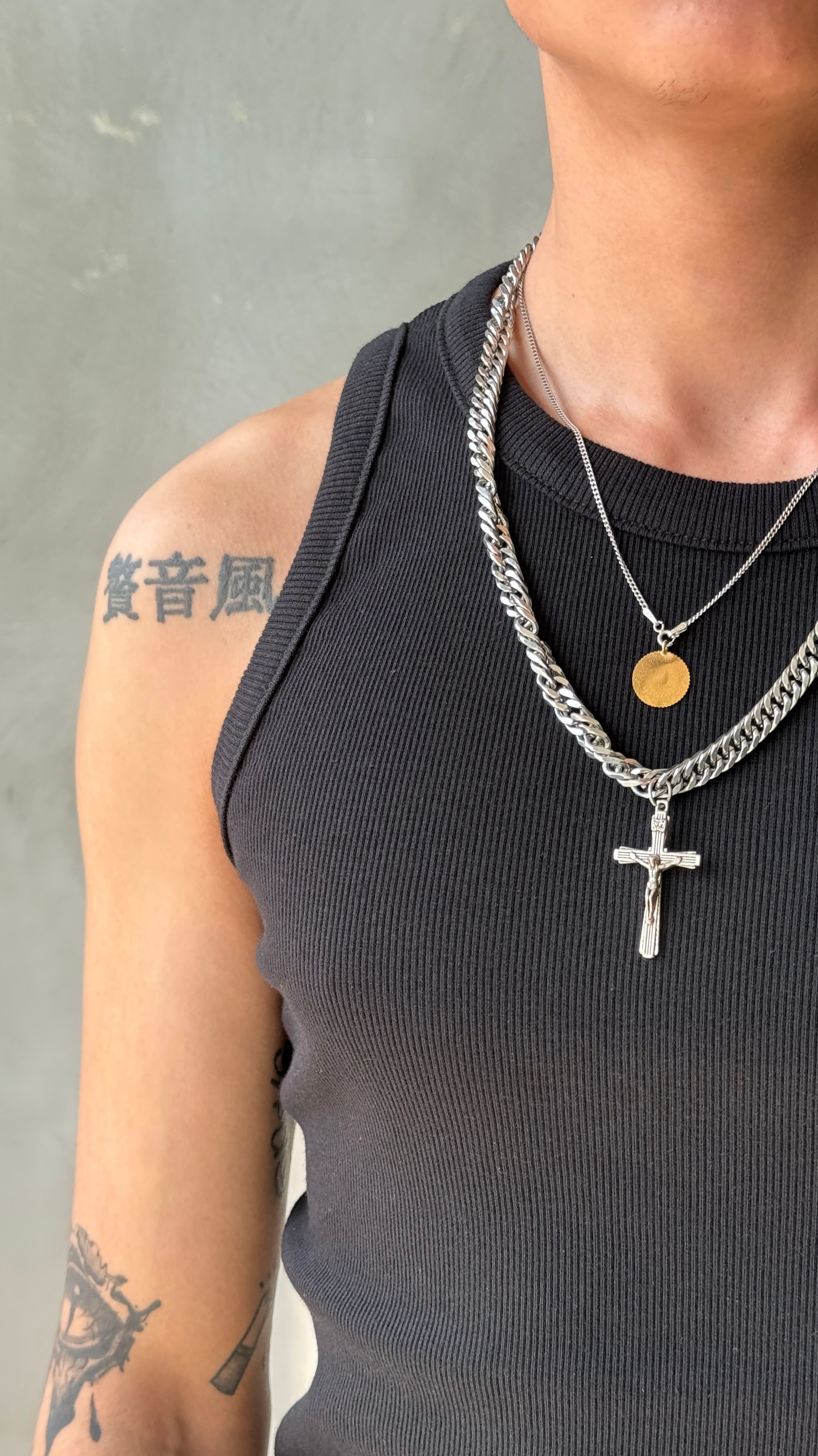 Siyah Premium Tank Top Atlet 