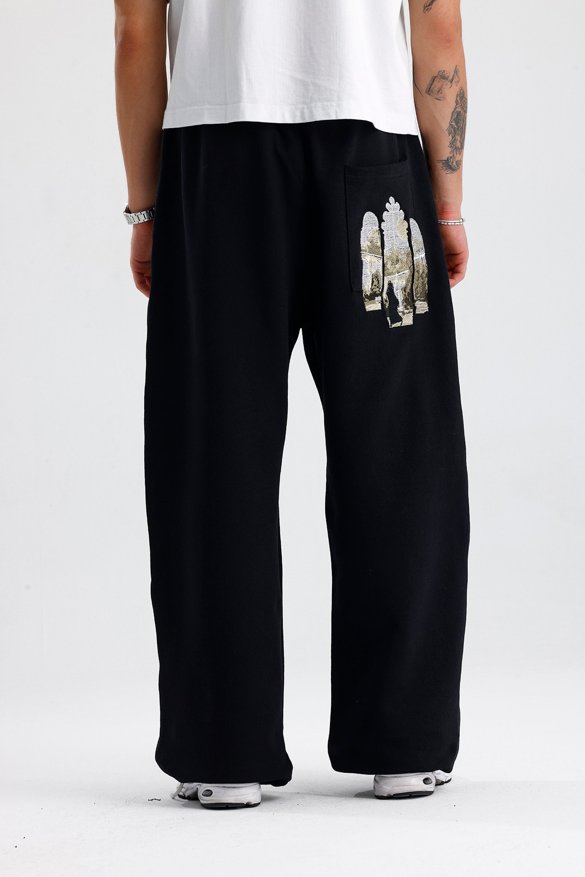 Shadow Man İn Heaven Nakış Detay Premium Baggy Sweatpant