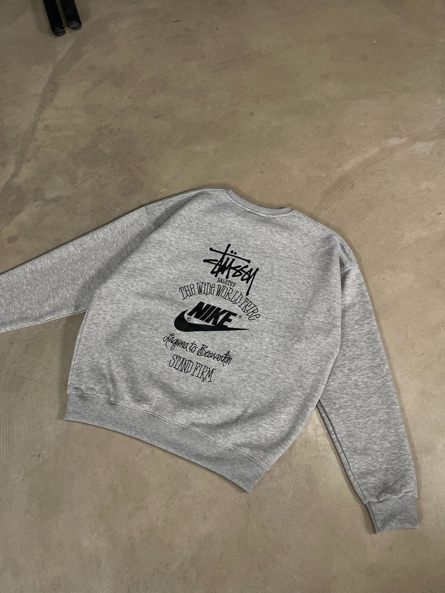 Gri S x N Oversize Sweatshirt 