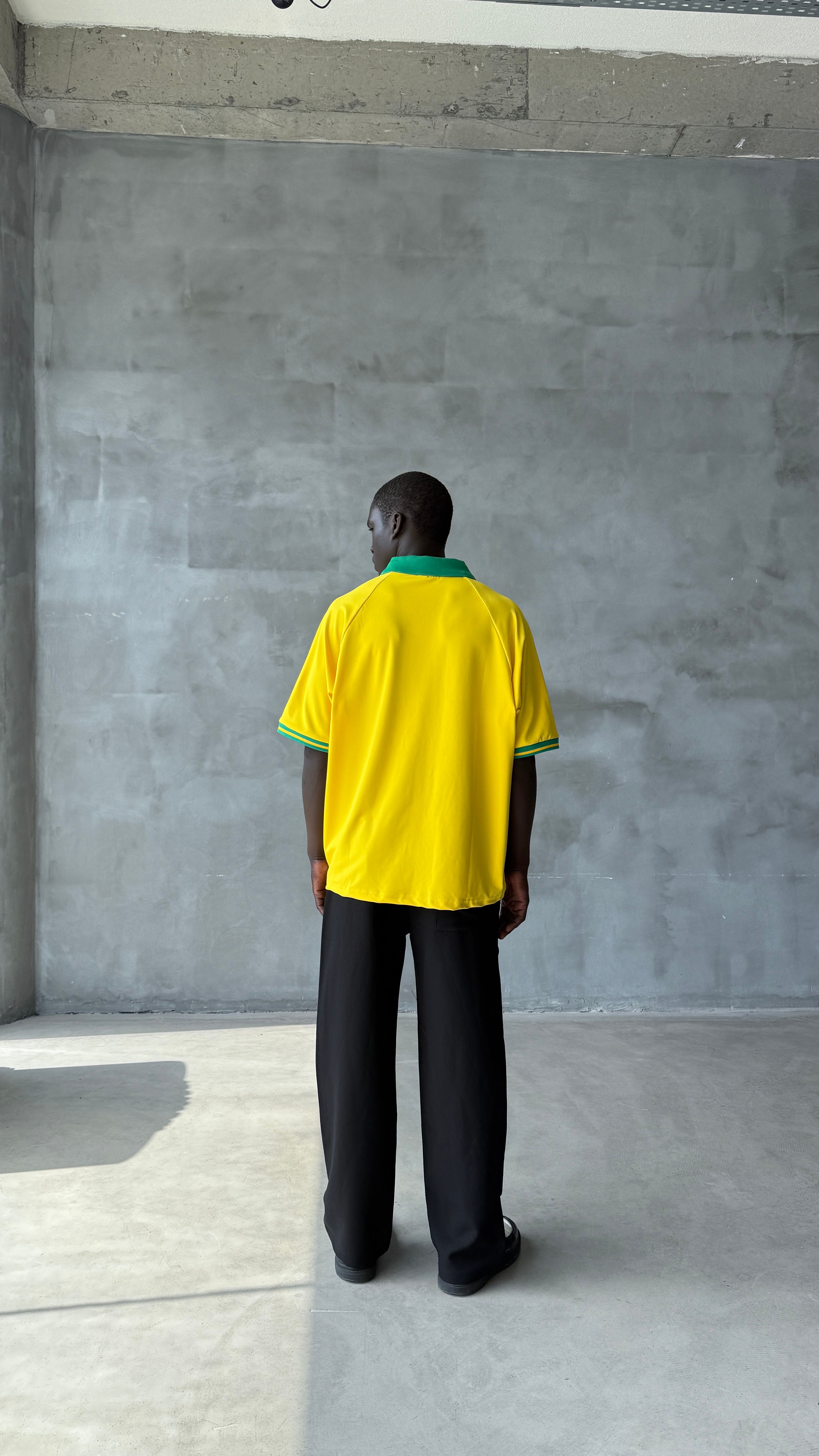 Brazil Boxy Fit Oversize Polo Yaka Forma 