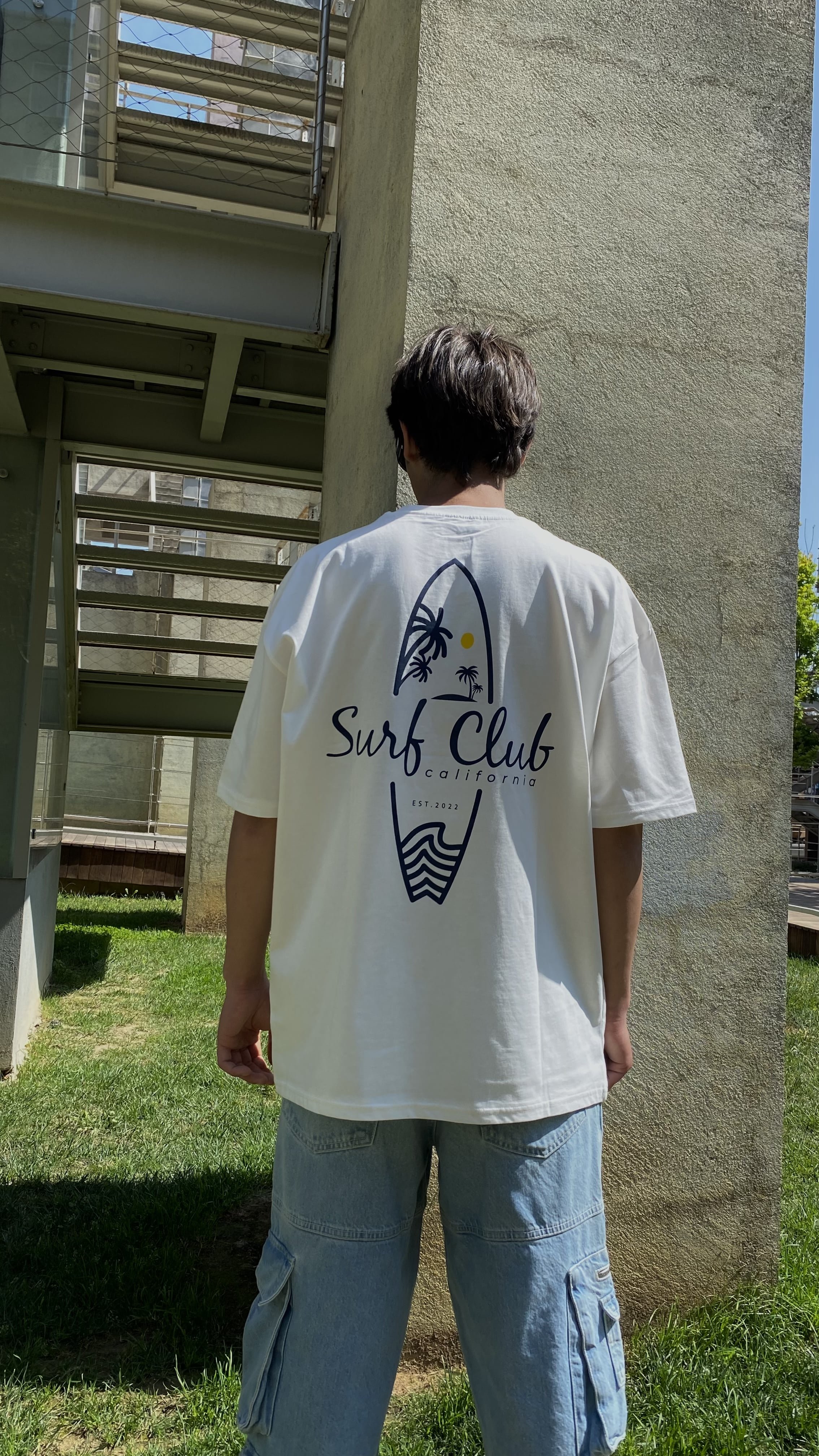 Surf Club Oversize Tişört 