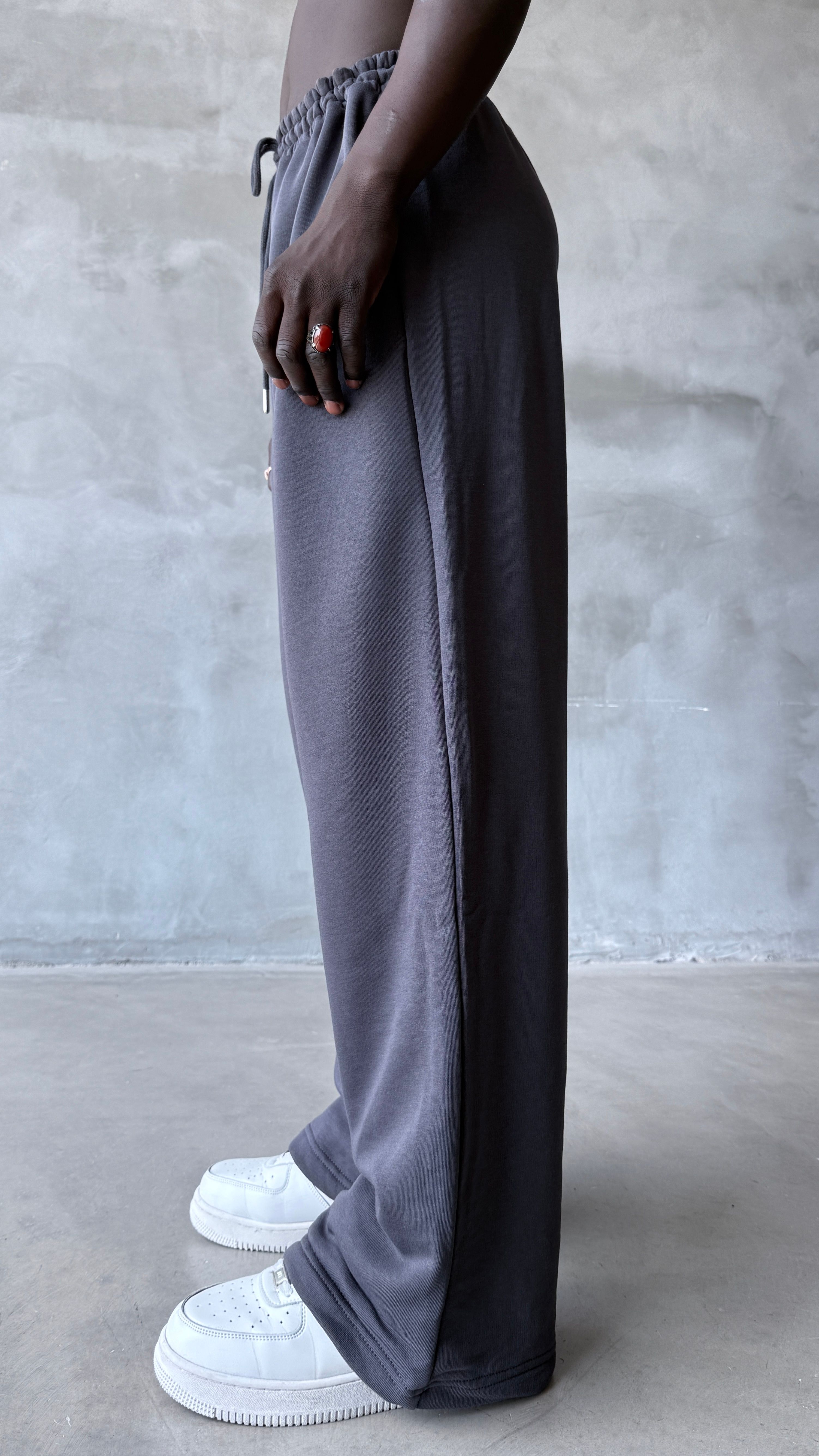 Füme Basic Mevsimlik Baggy Eşofman