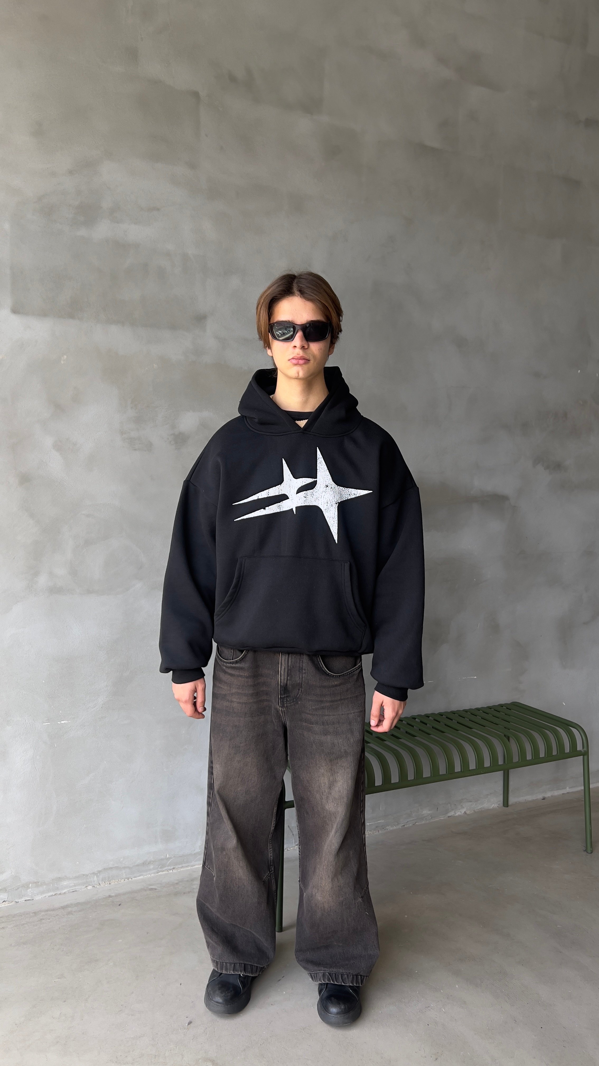 Double Stars Premium Oversize Hoodie