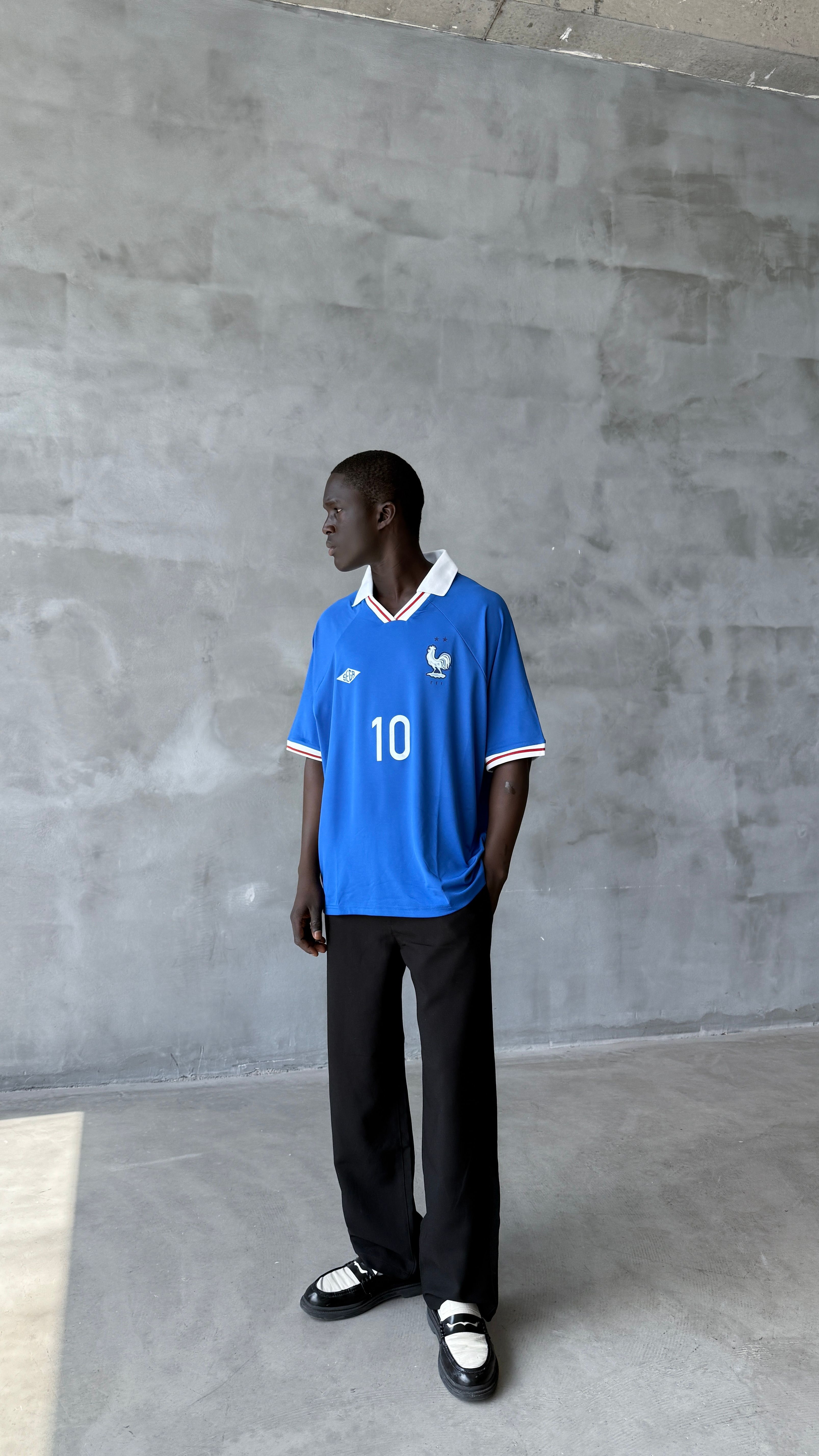 France Boxy Fit Oversize Polo Yaka Forma 