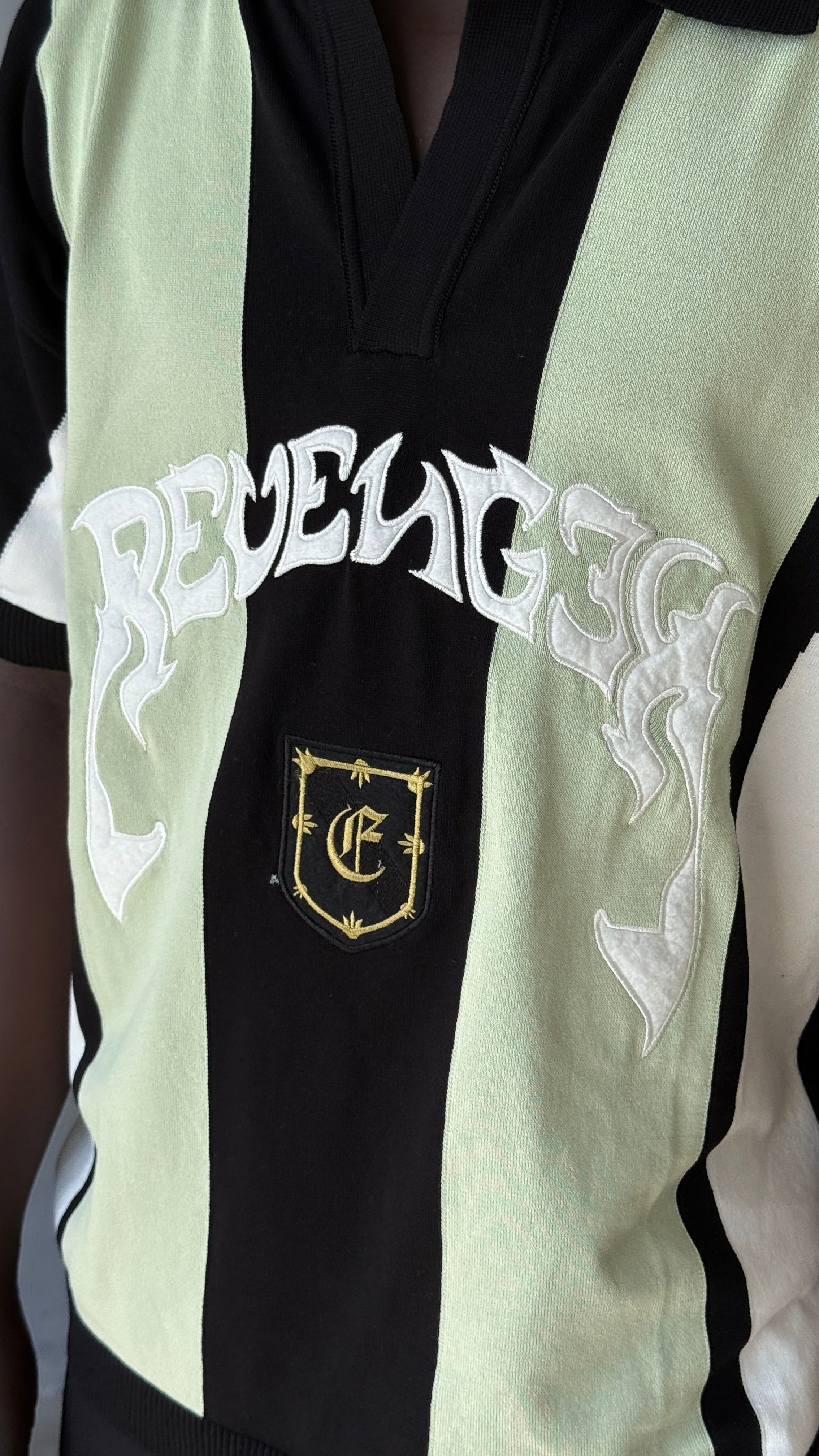 Revenger Premium Boxy Fit Polo Yaka Triko Tişört