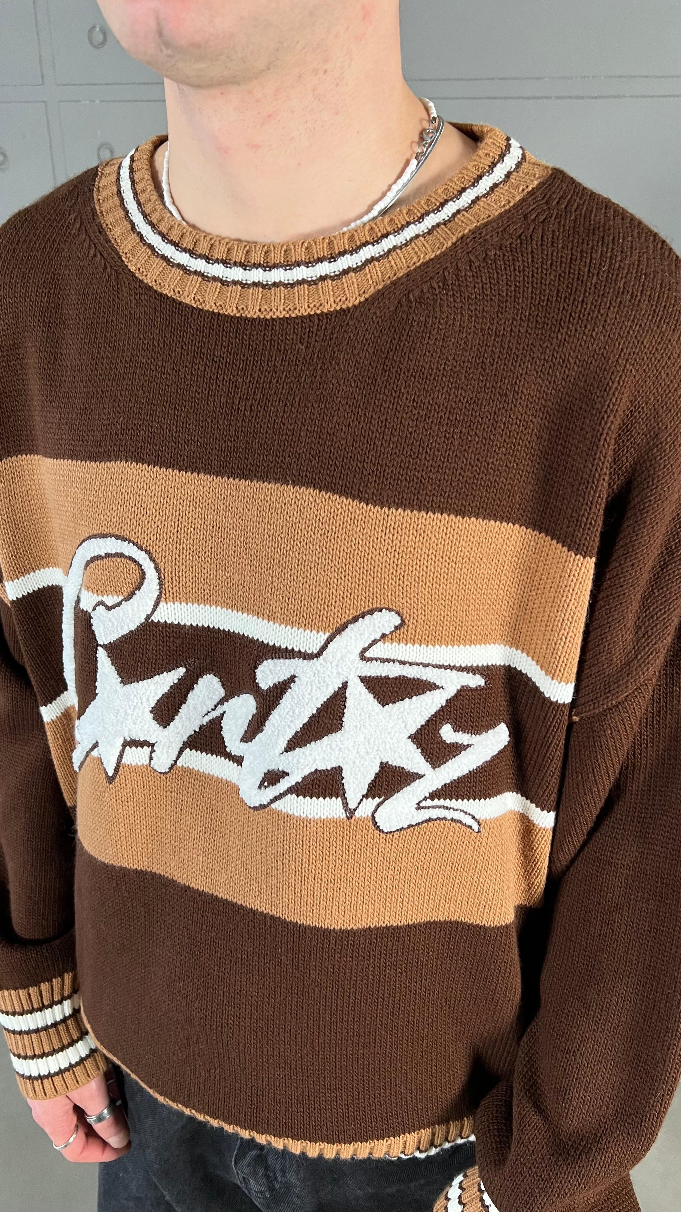 Crtz Brown Premium Boxy Fit Oversize Kazak