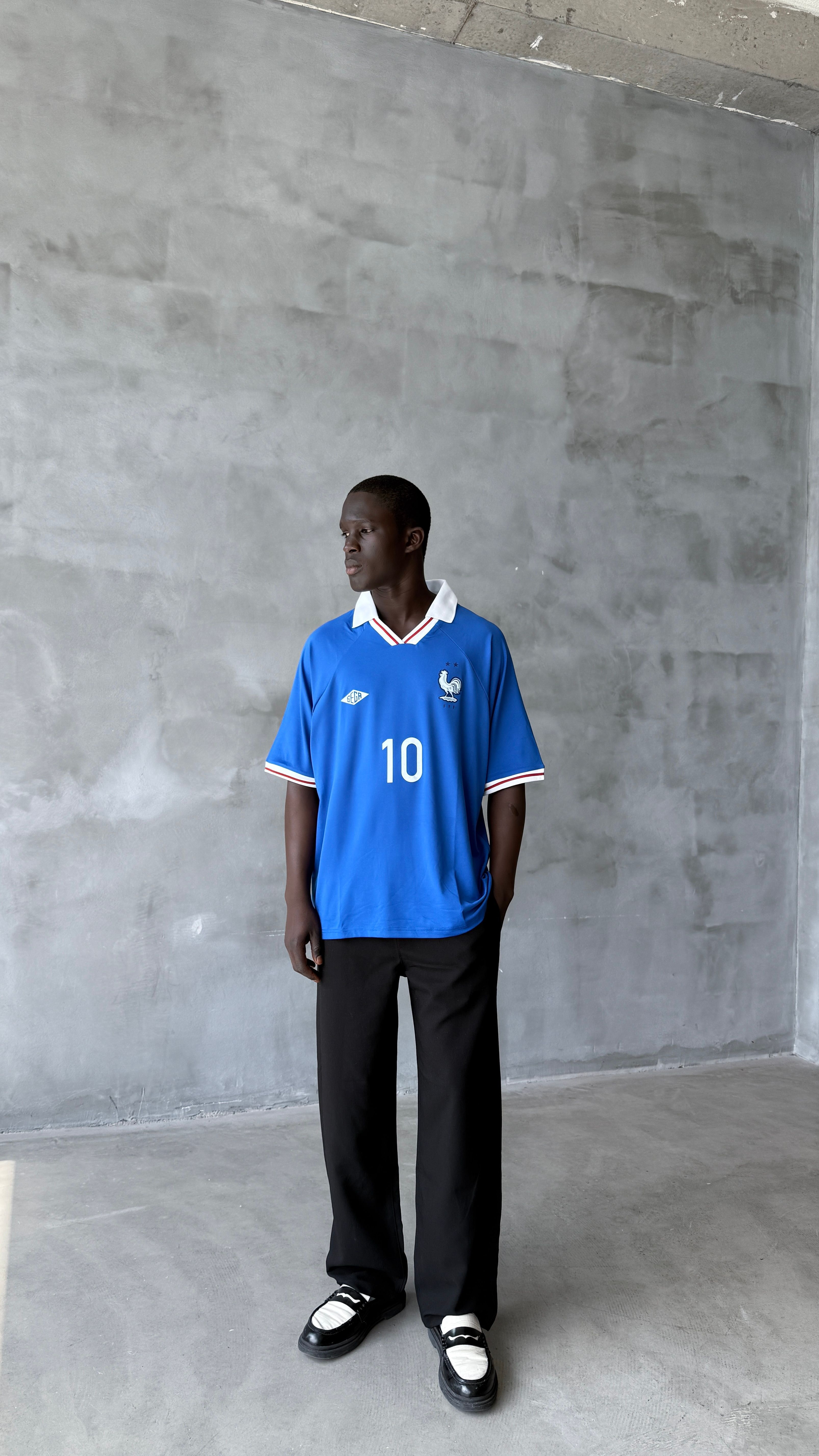 France Boxy Fit Oversize Polo Yaka Forma 