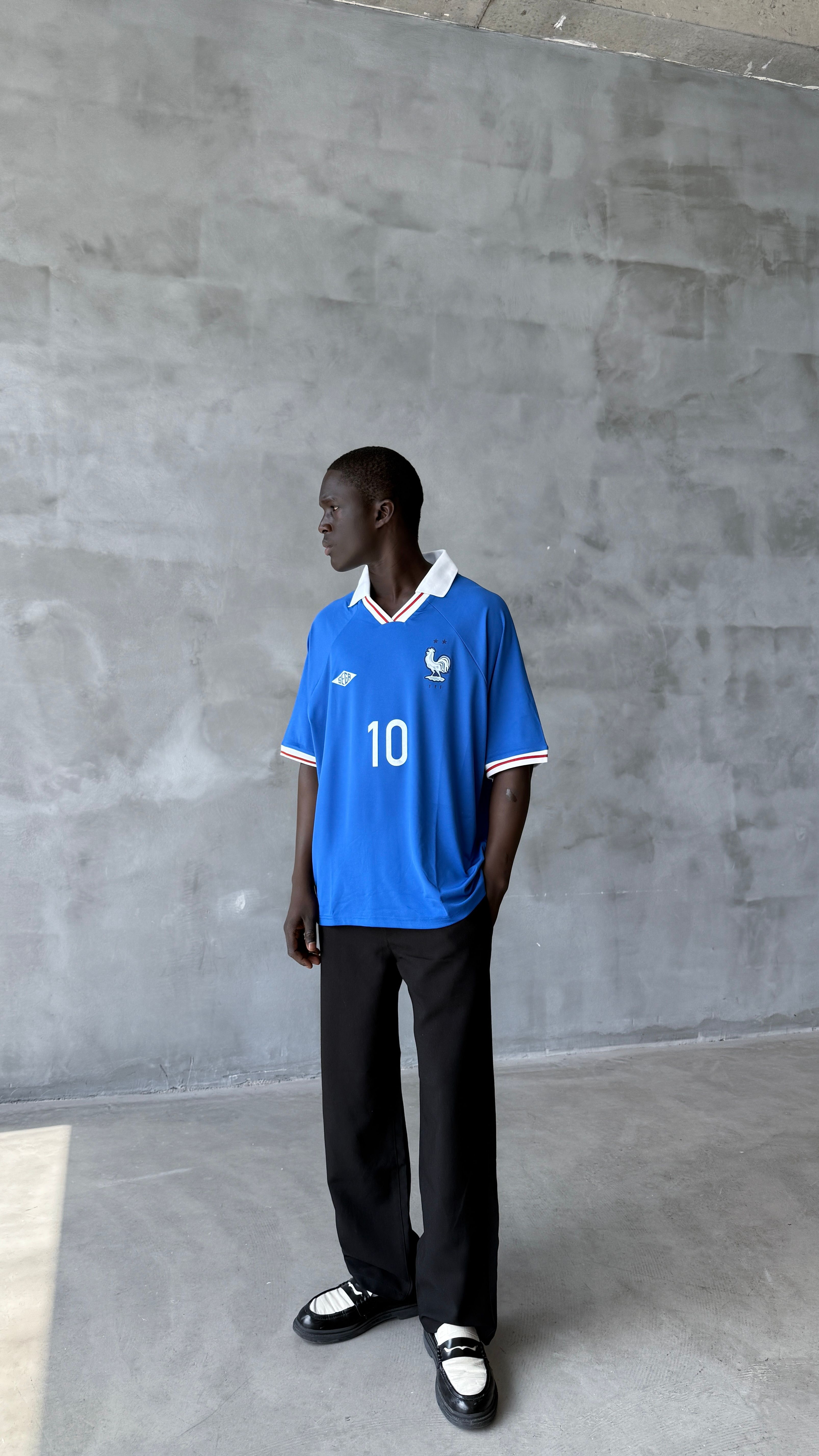 France Boxy Fit Oversize Polo Yaka Forma 