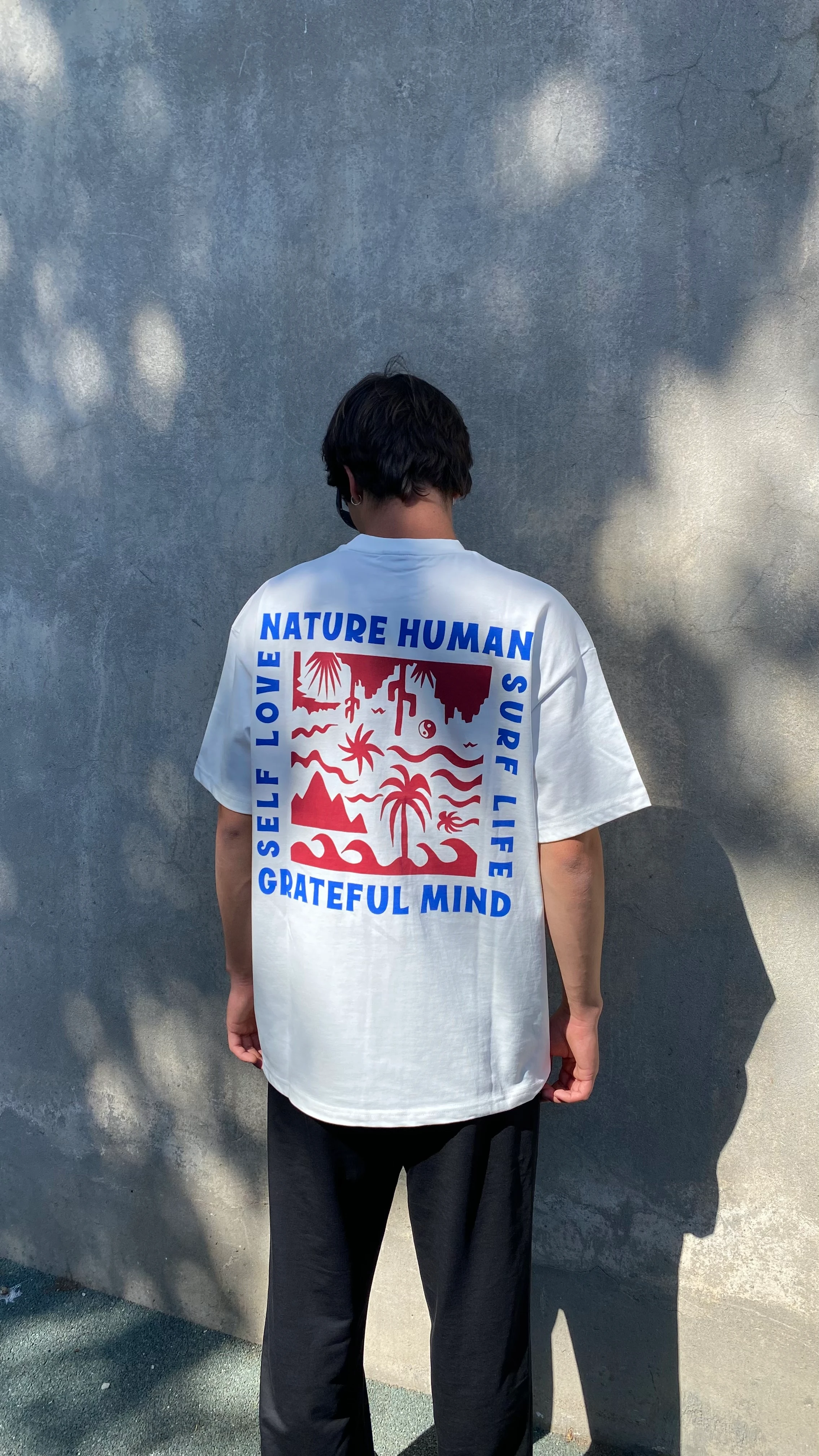 Nature Human Oversize Tişört