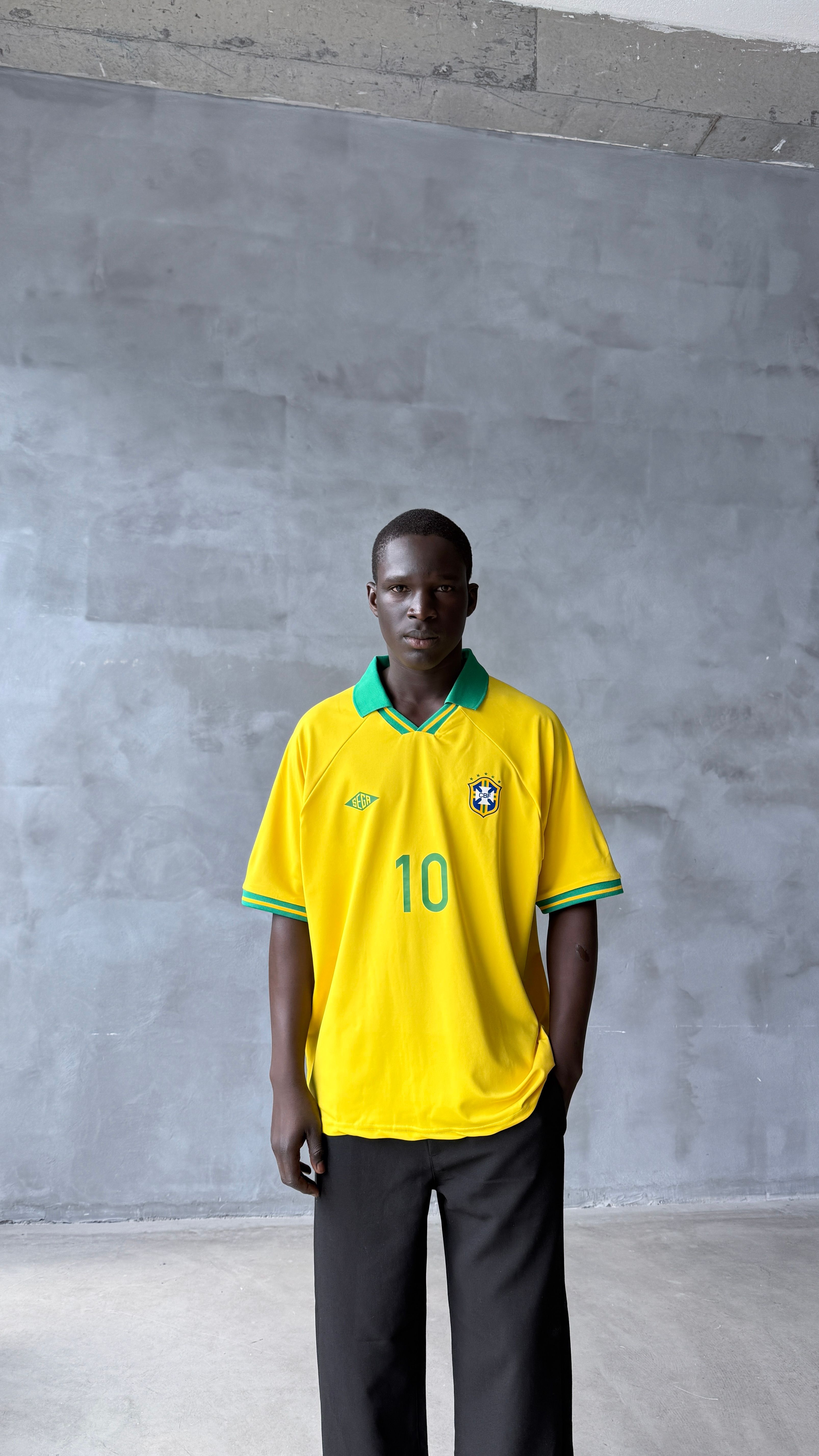 Brazil Boxy Fit Oversize Polo Yaka Forma 