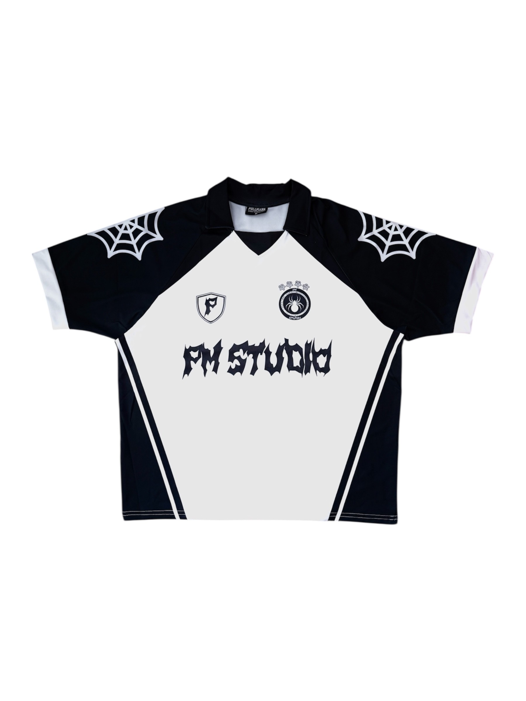 Pm Studio Black Oversize Polo Yaka Forma 