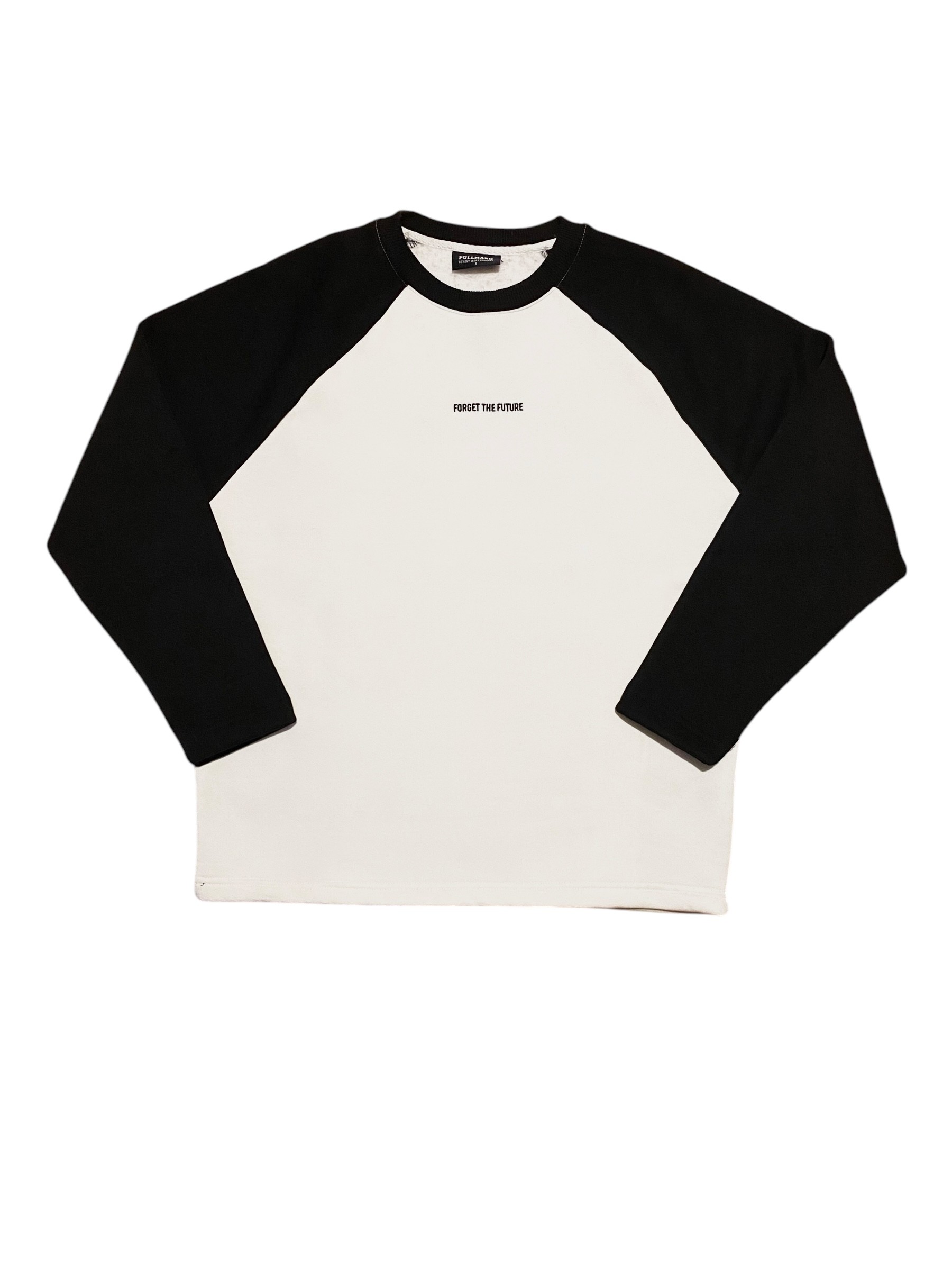 Siyah Reglan Kol Oversize Sweatshirt 