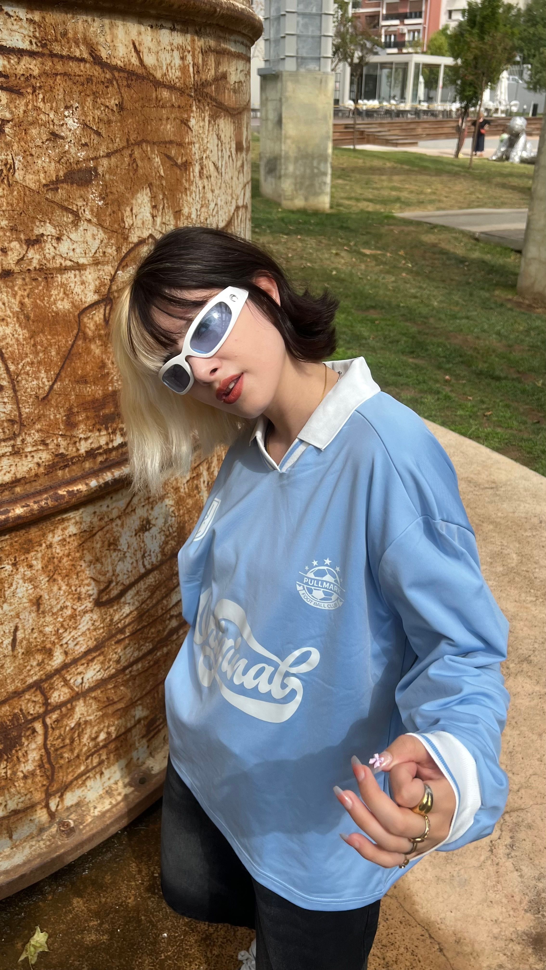 Baby Blue FC Oversize Long Sleeve Forma 