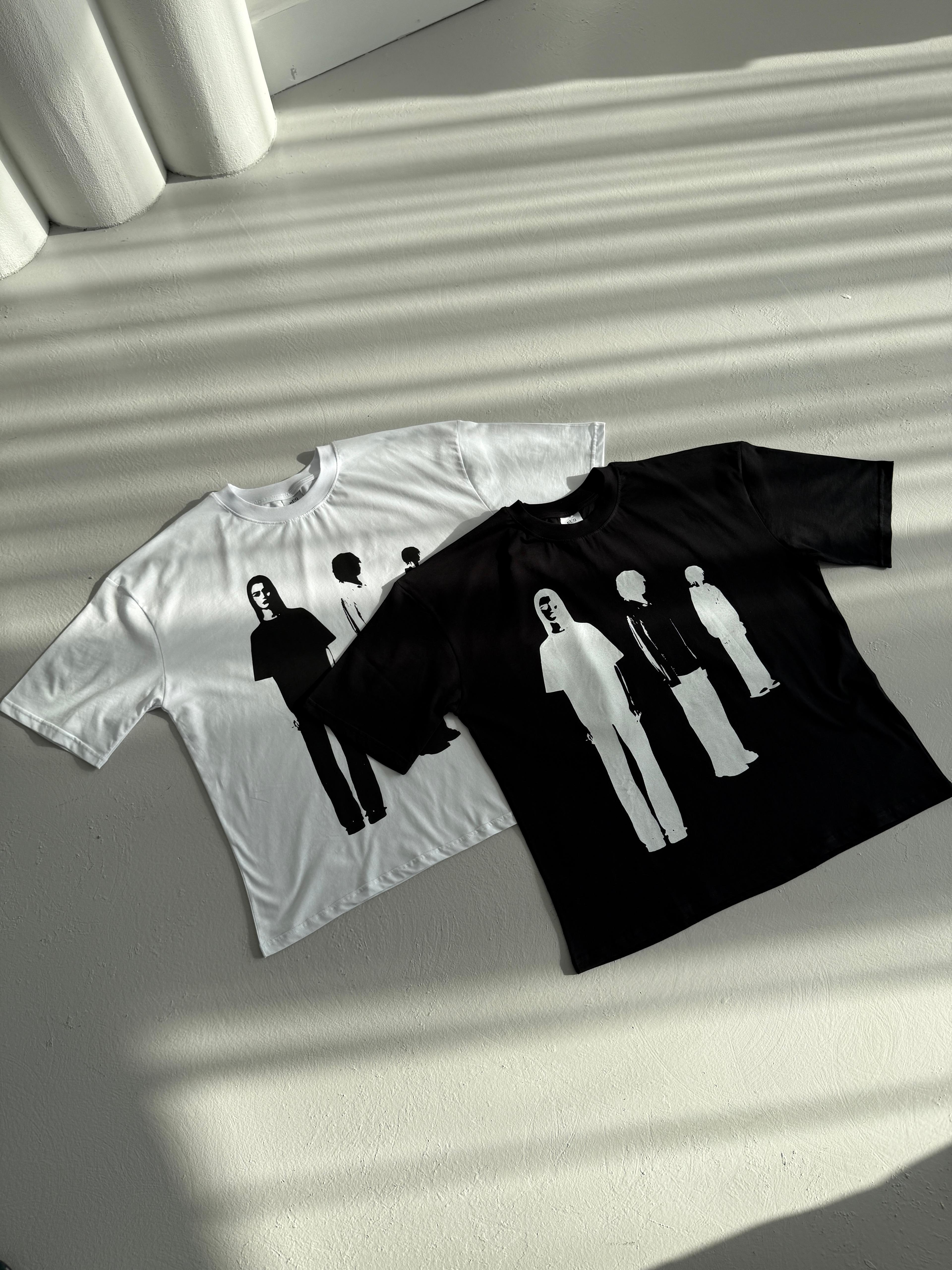 Black İnferno Oversize Tişört 