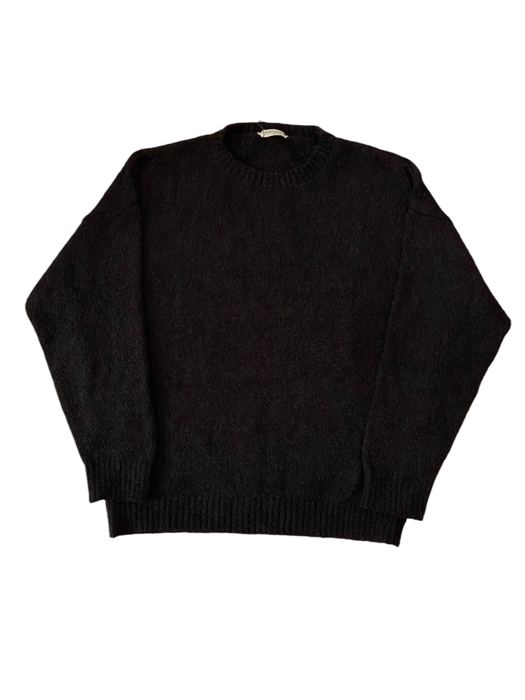 Siyah Oversize Kazak