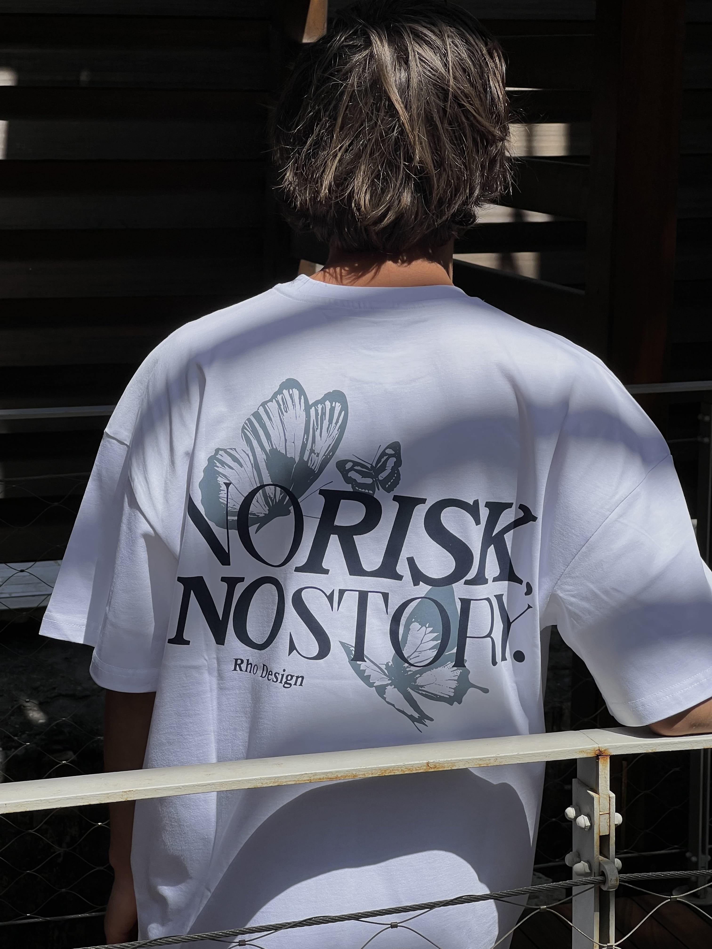 No Risk No Story Oversize Tişört 