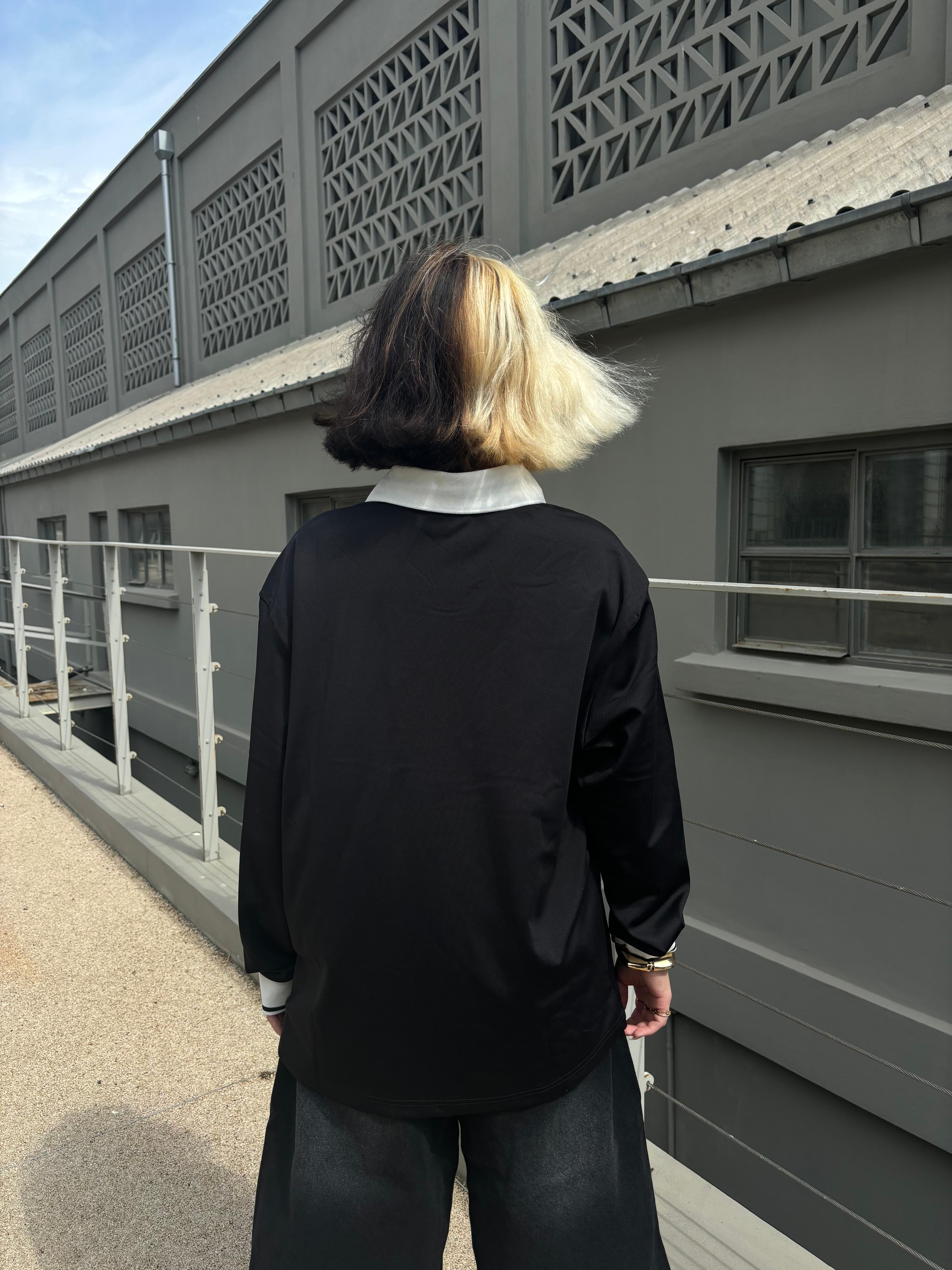 Black FC Oversize Long Sleeve Forma 