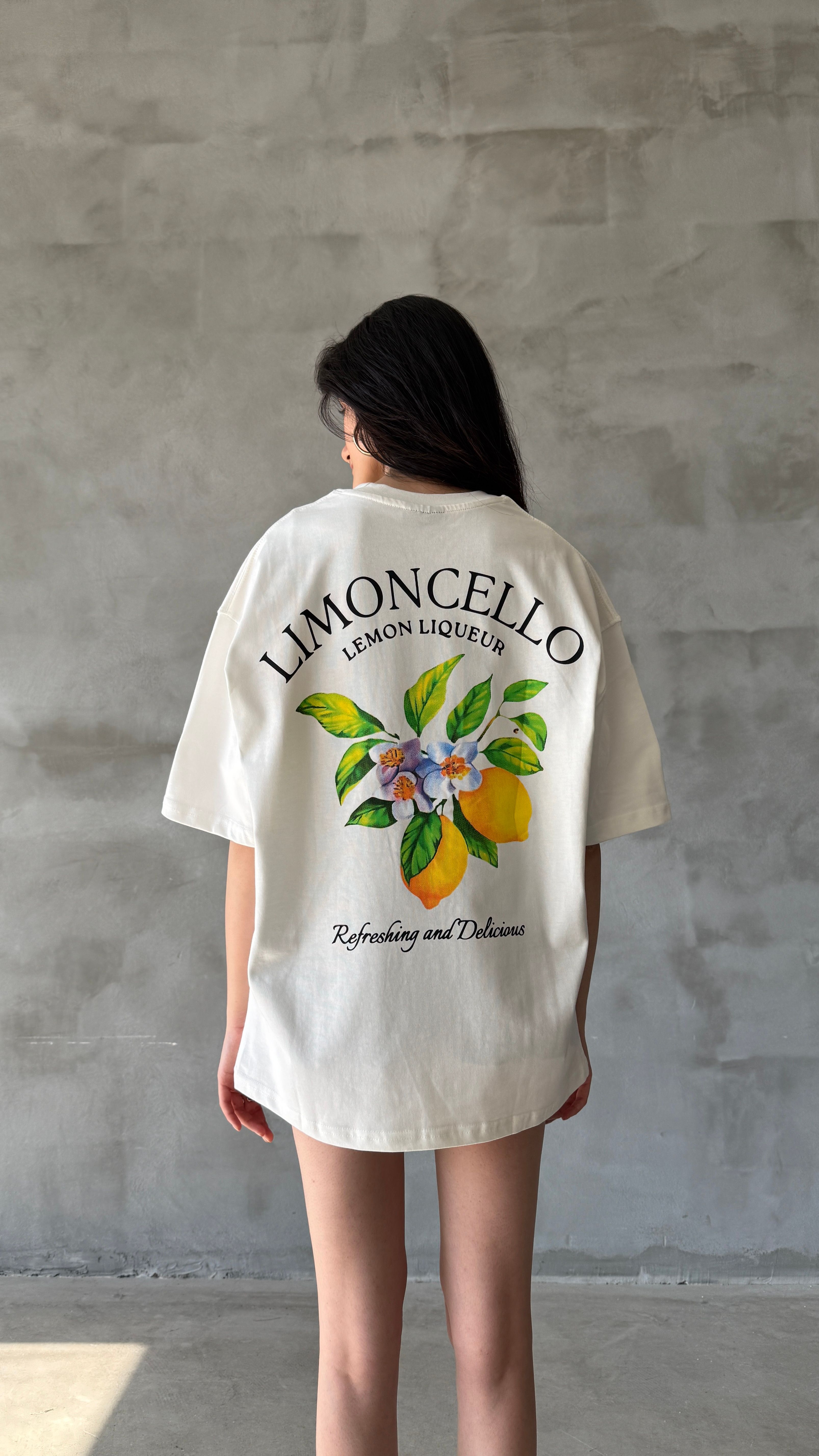 Limoncello Oversize Tişört 