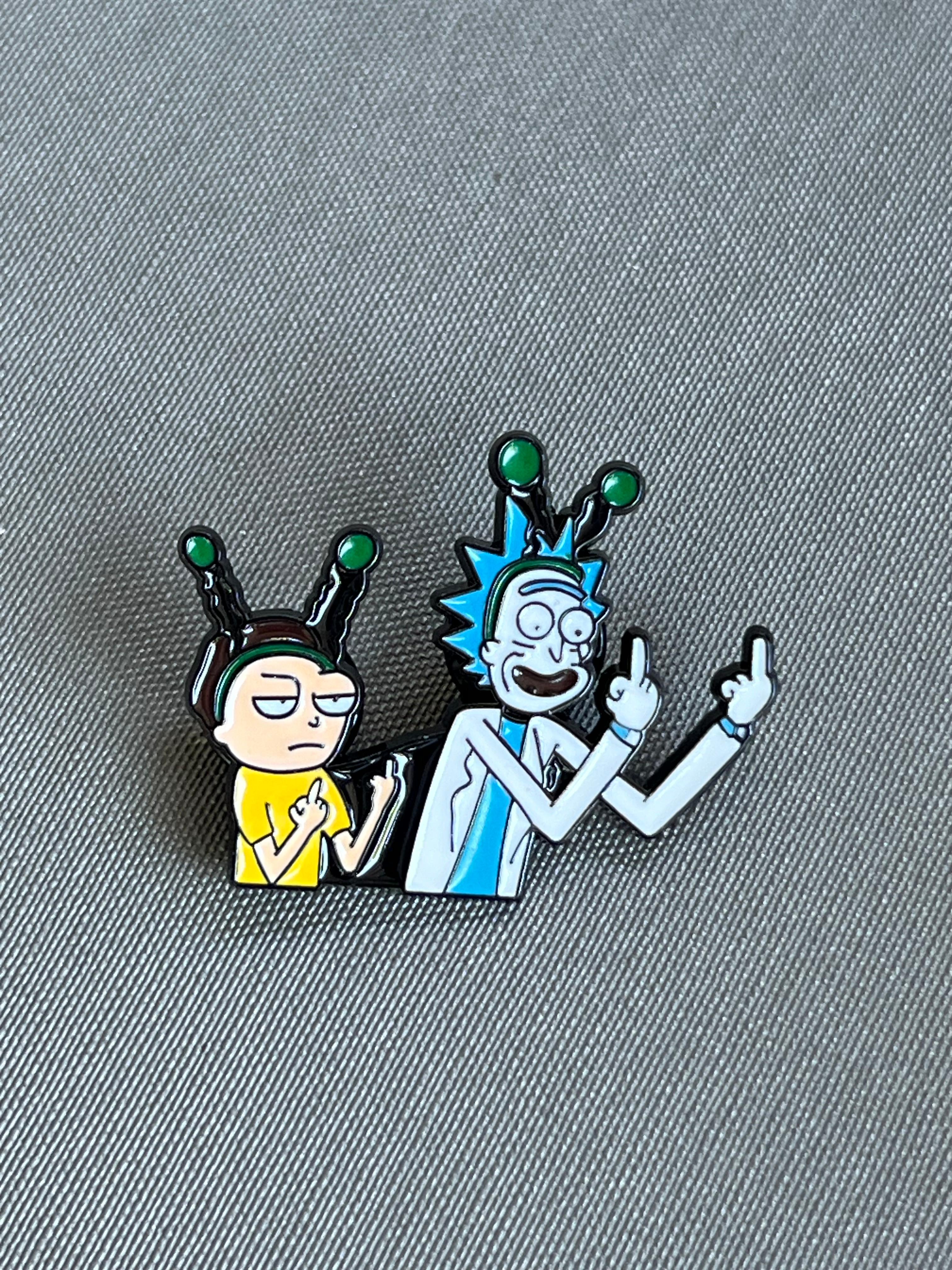 Rick And Morty Ayarlanabilir Broş Aksesuar