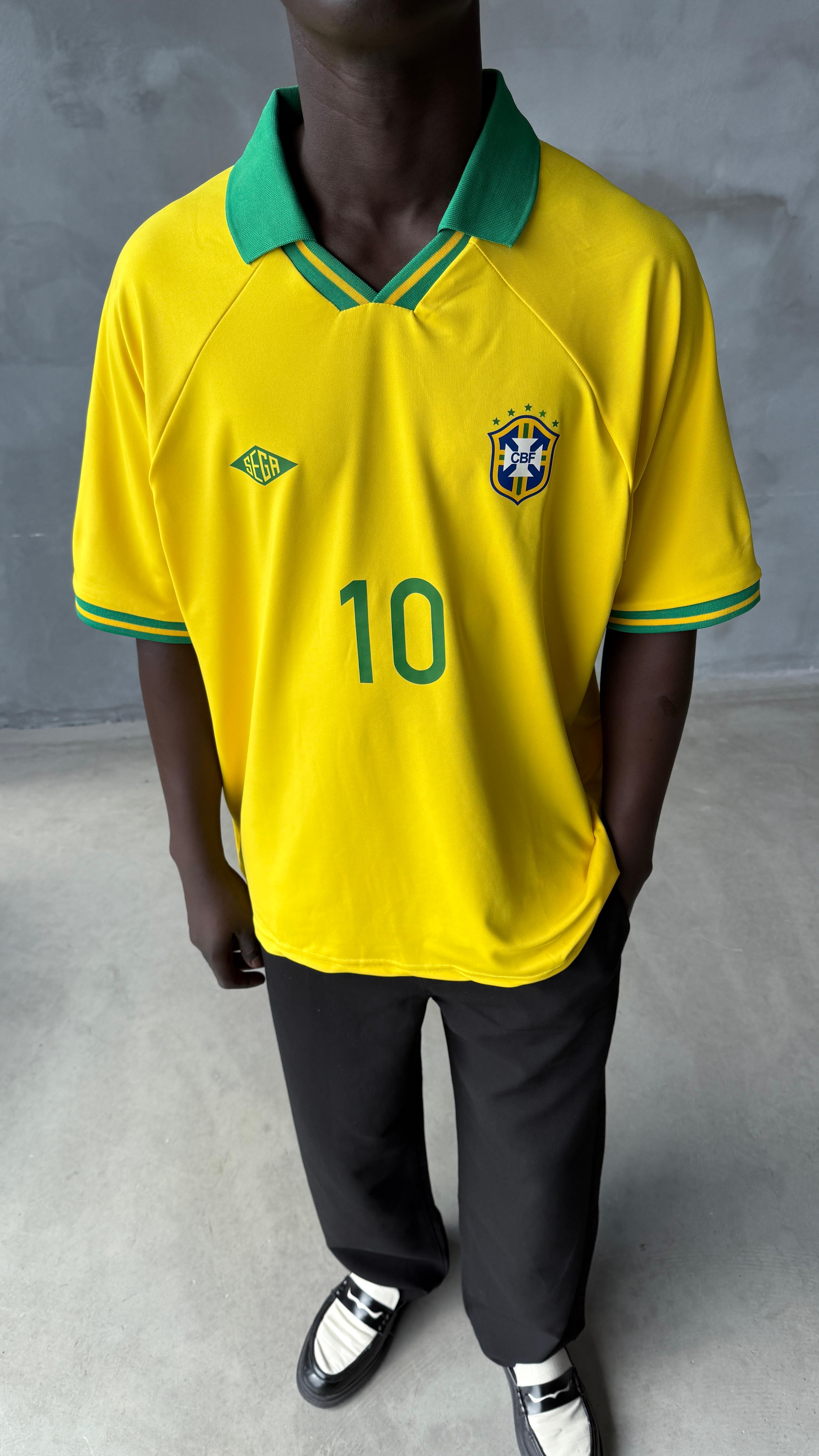 Brazil Boxy Fit Oversize Polo Yaka Forma 
