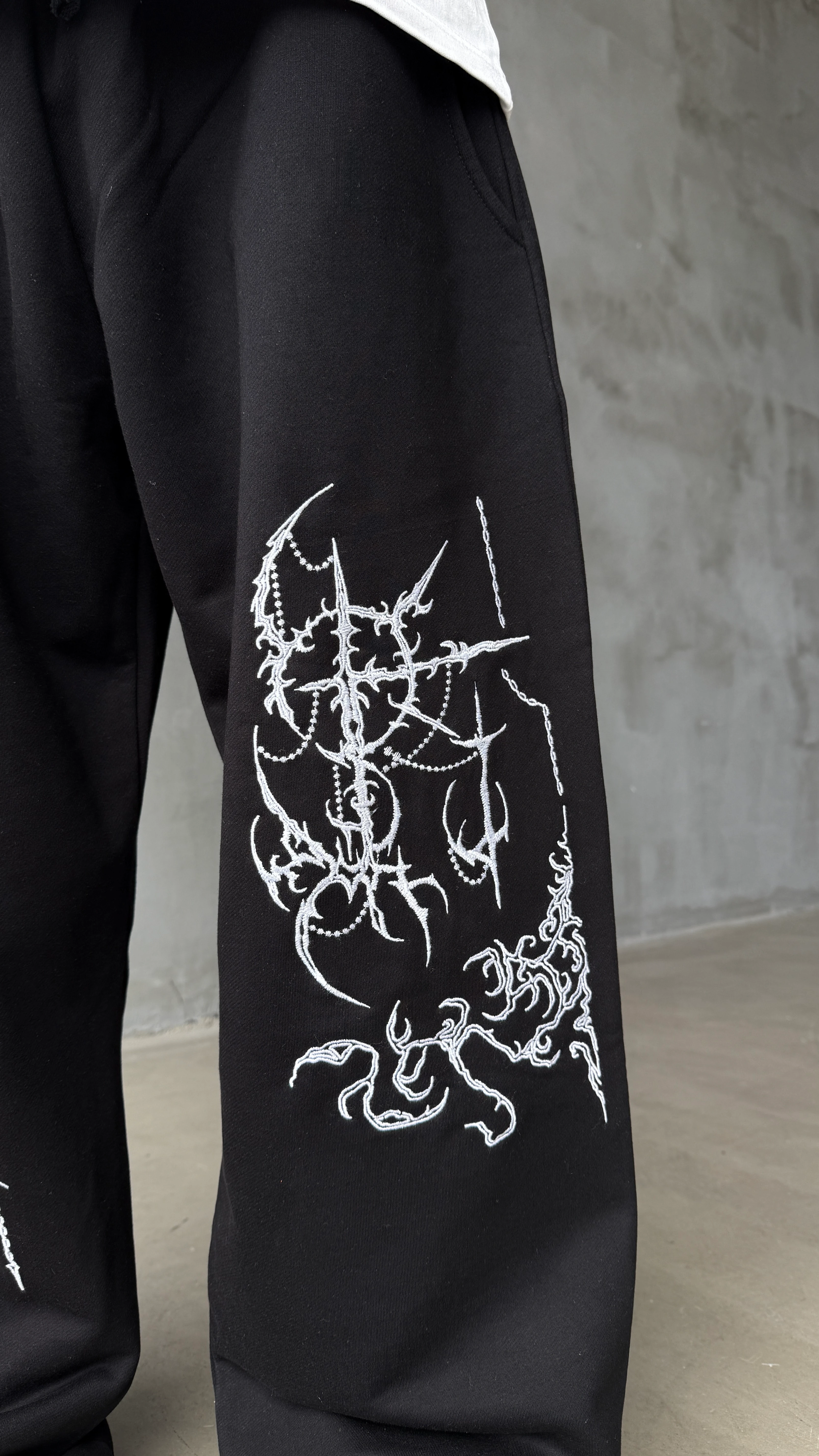 Dreamcatcher Nakış Detay Premium Baggy Sweatpant 