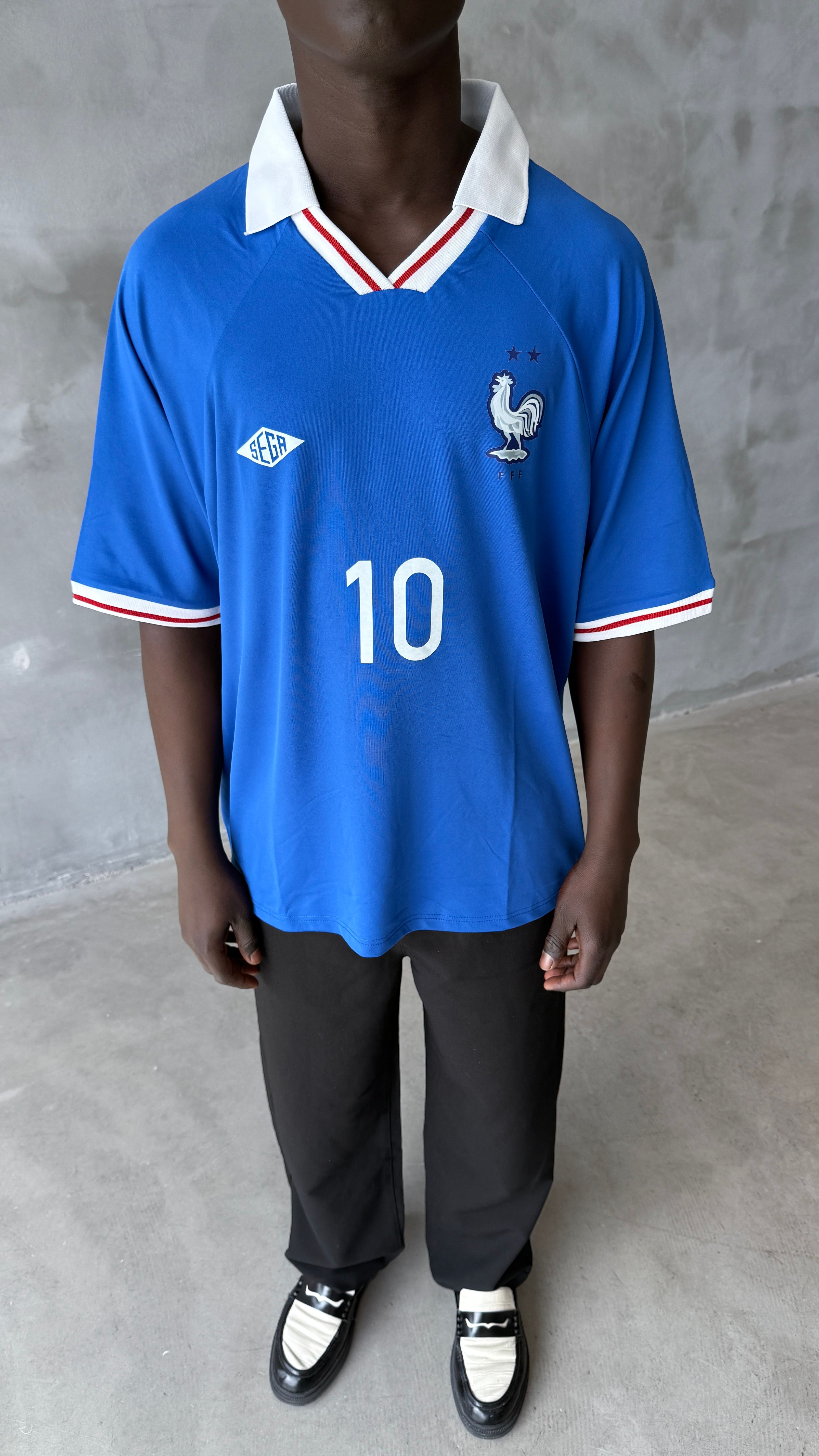 France Boxy Fit Oversize Polo Yaka Forma 