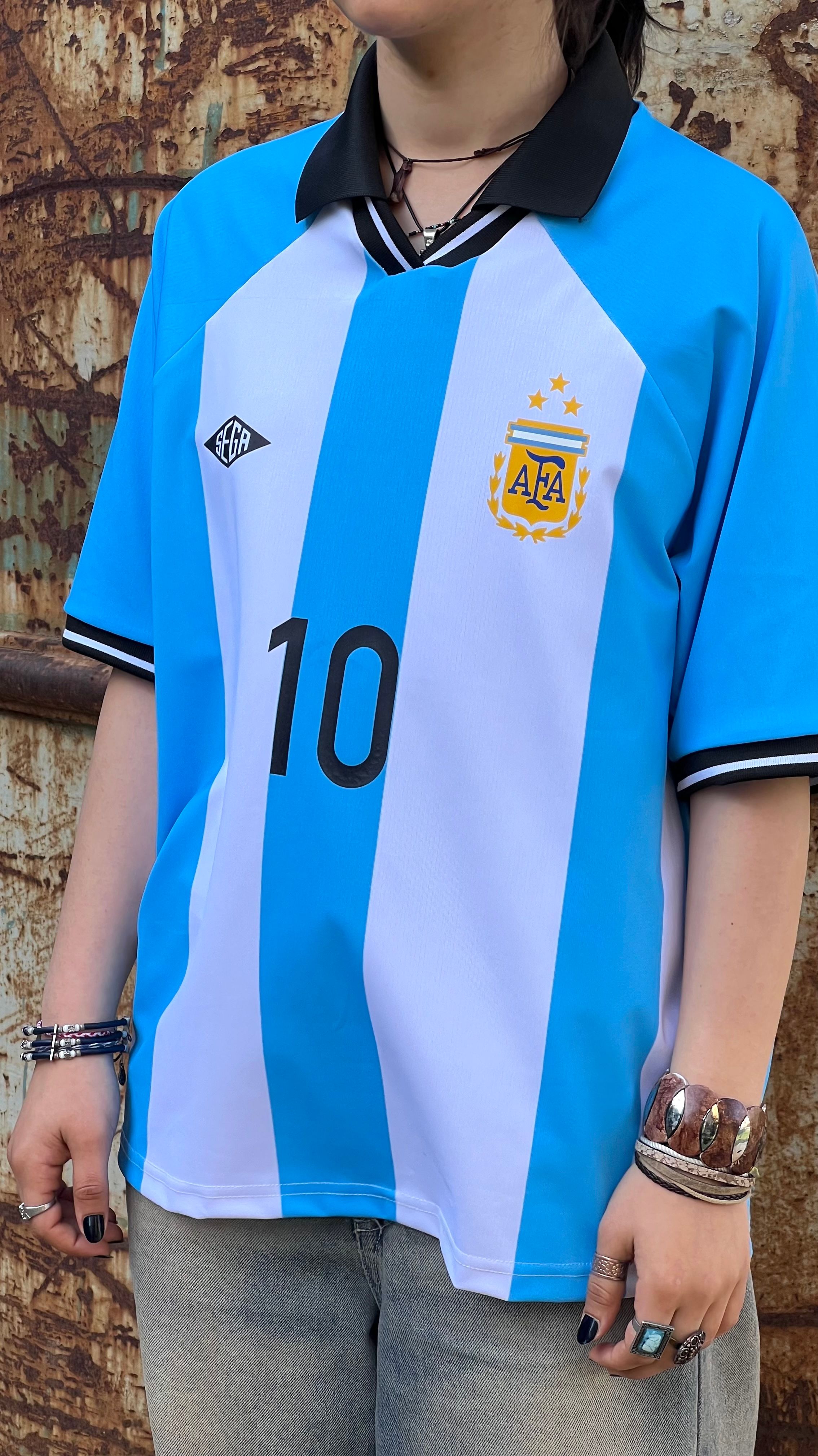 Argentina Boxy Fit Polo Yaka Oversize Forma 