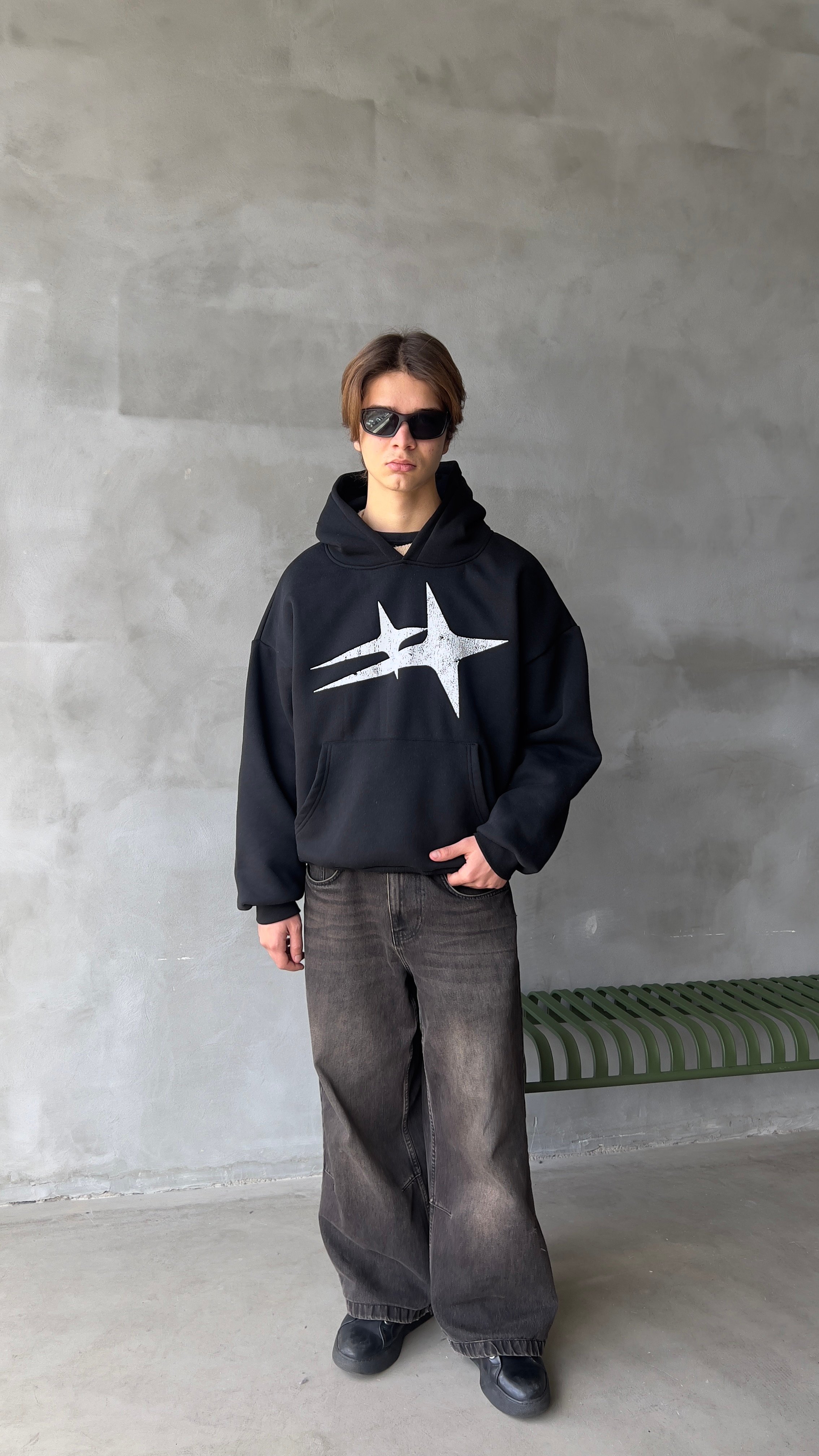 Double Stars Premium Oversize Hoodie