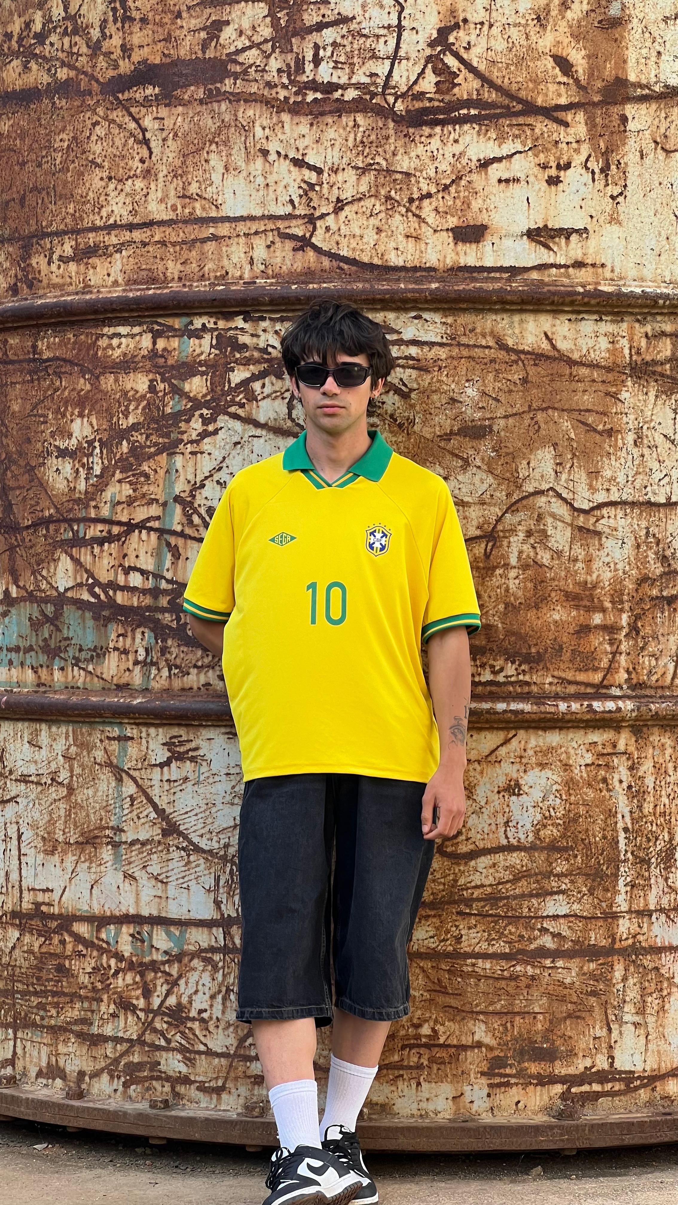 Brazil Boxy Fit Polo Yaka Oversize Forma 