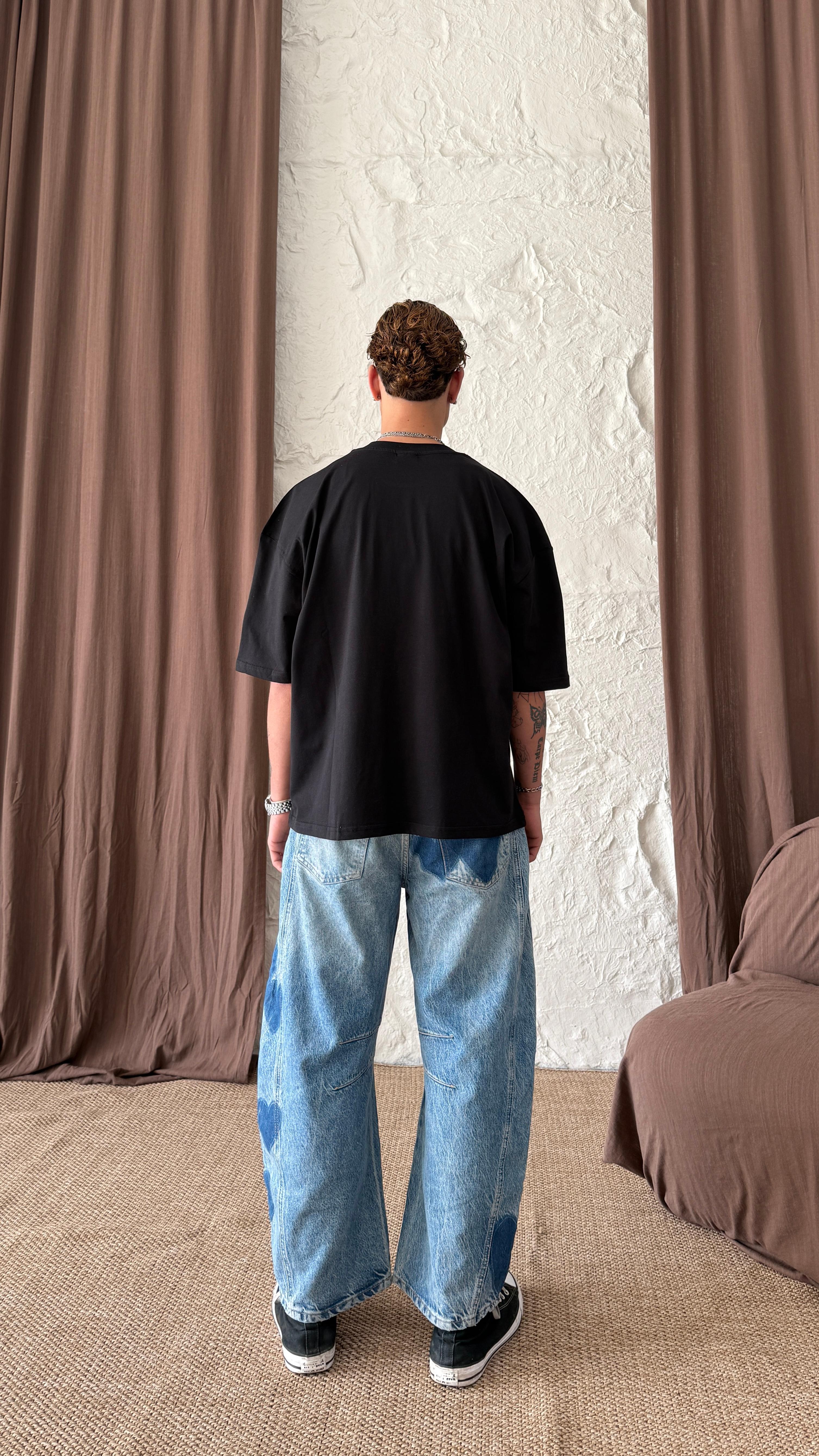 Black Girl Oversize Tişört 
