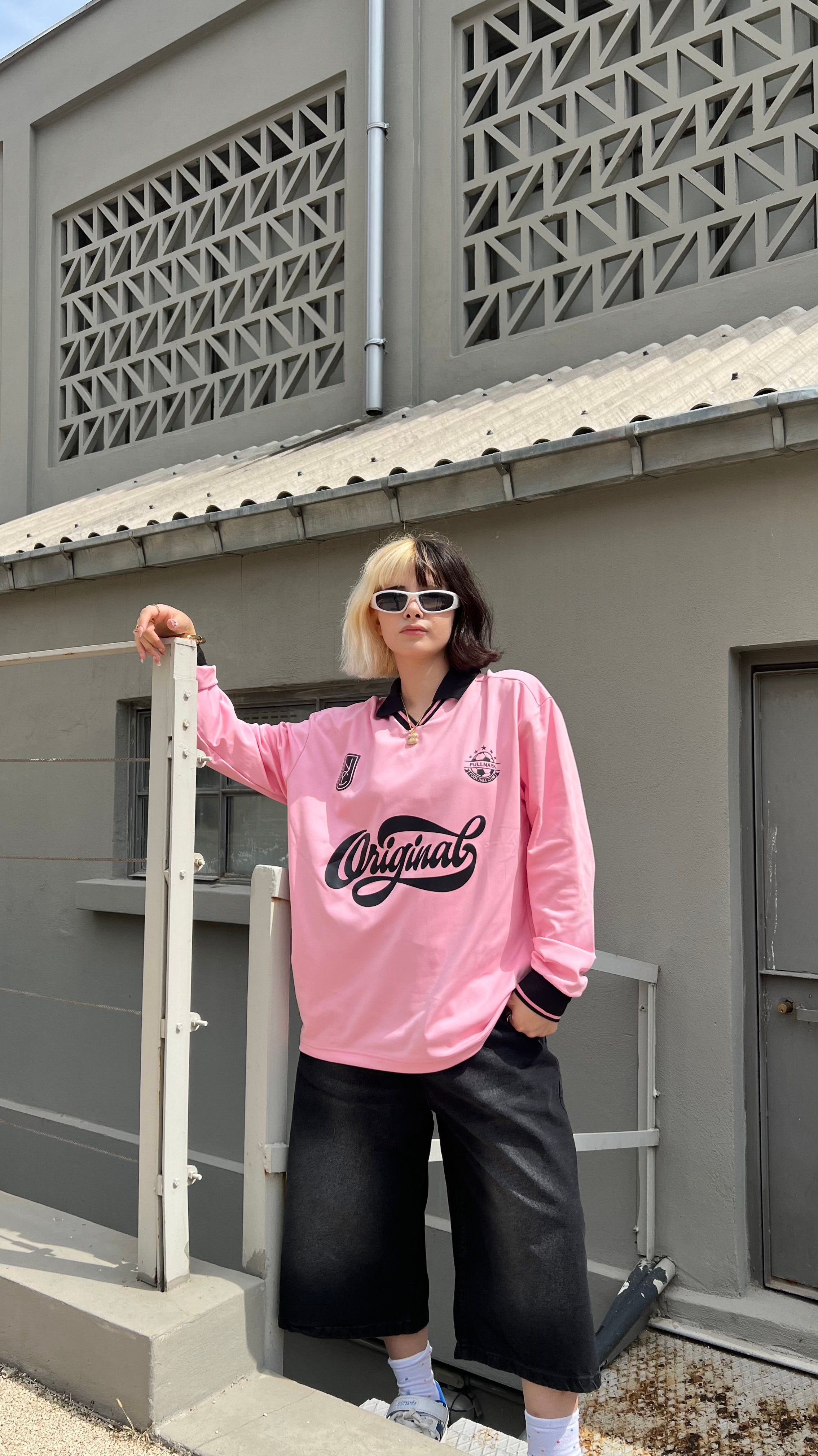 Pink FC Oversize Long Sleeve Forma 