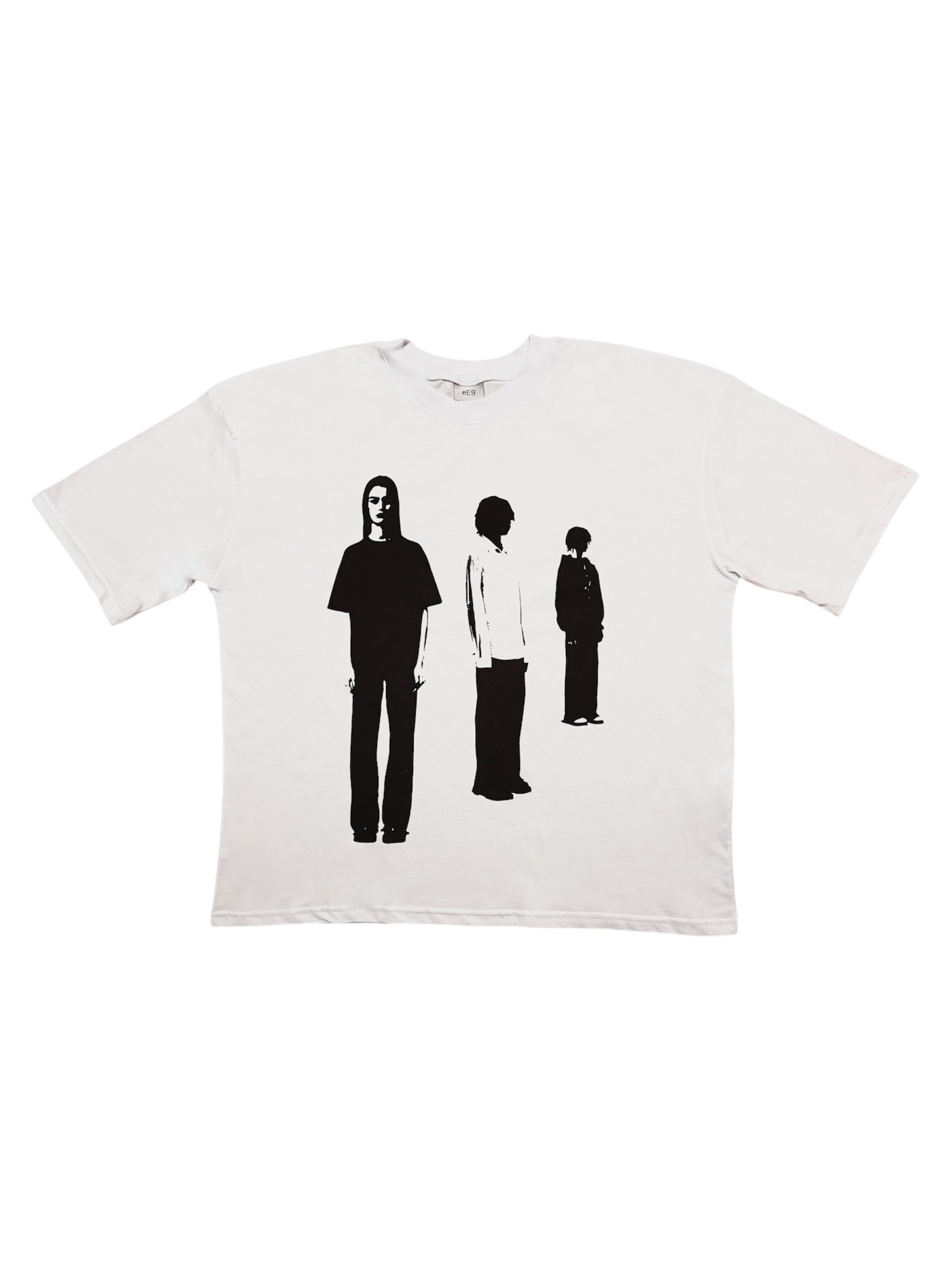White İnferno Oversize Tişört 