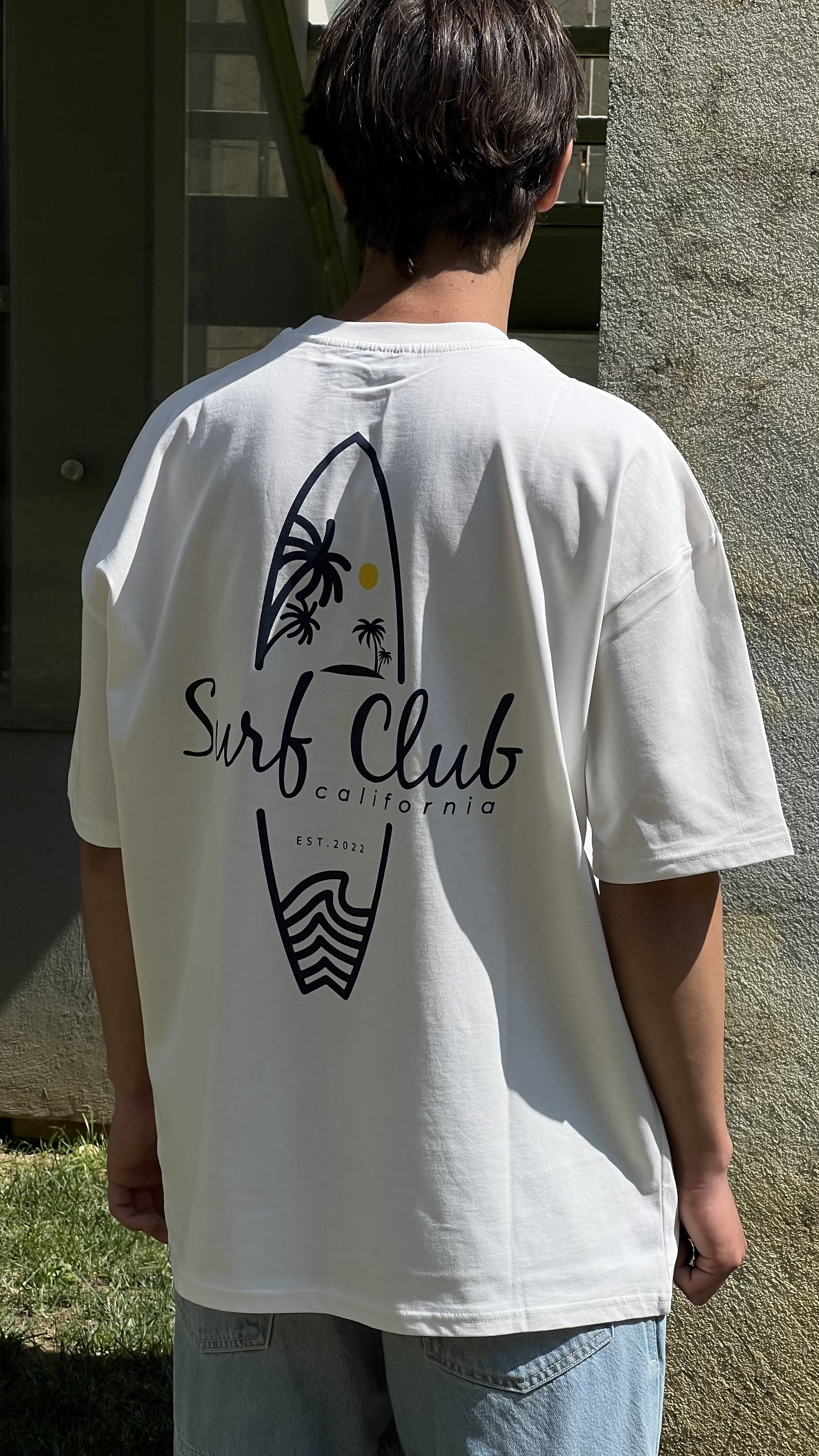 Surf Club Oversize Tişört 