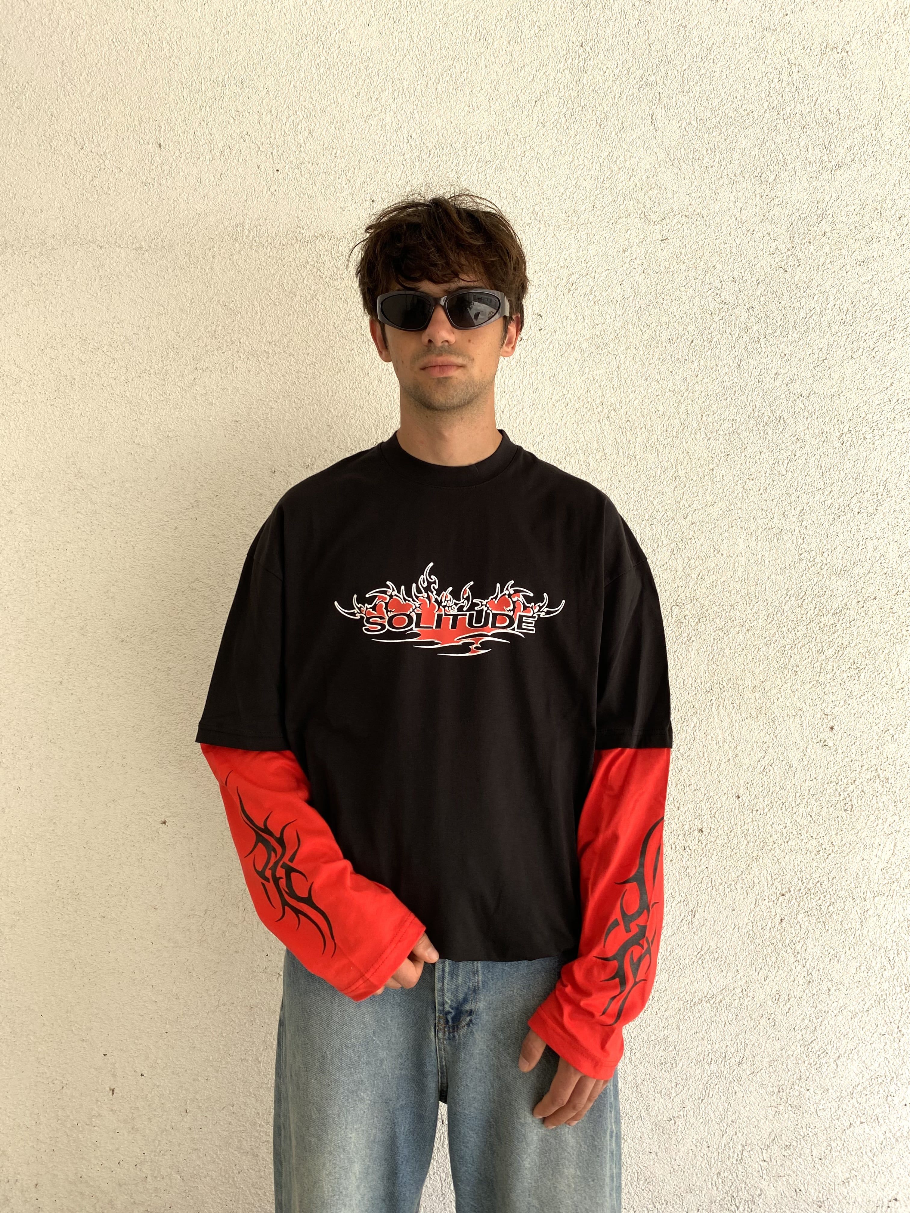 Solitude Long Sleeve Oversize Sweatshirt 