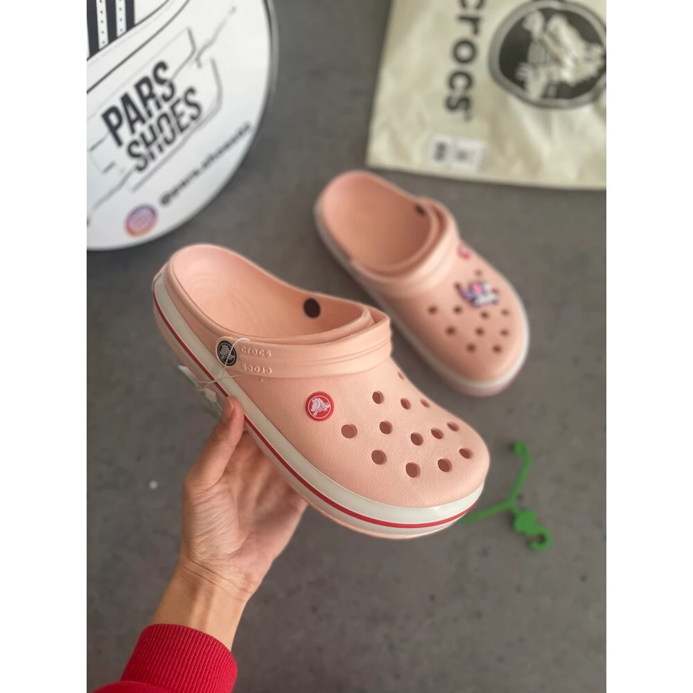 Crocs Crocband Somon & Kırmızı