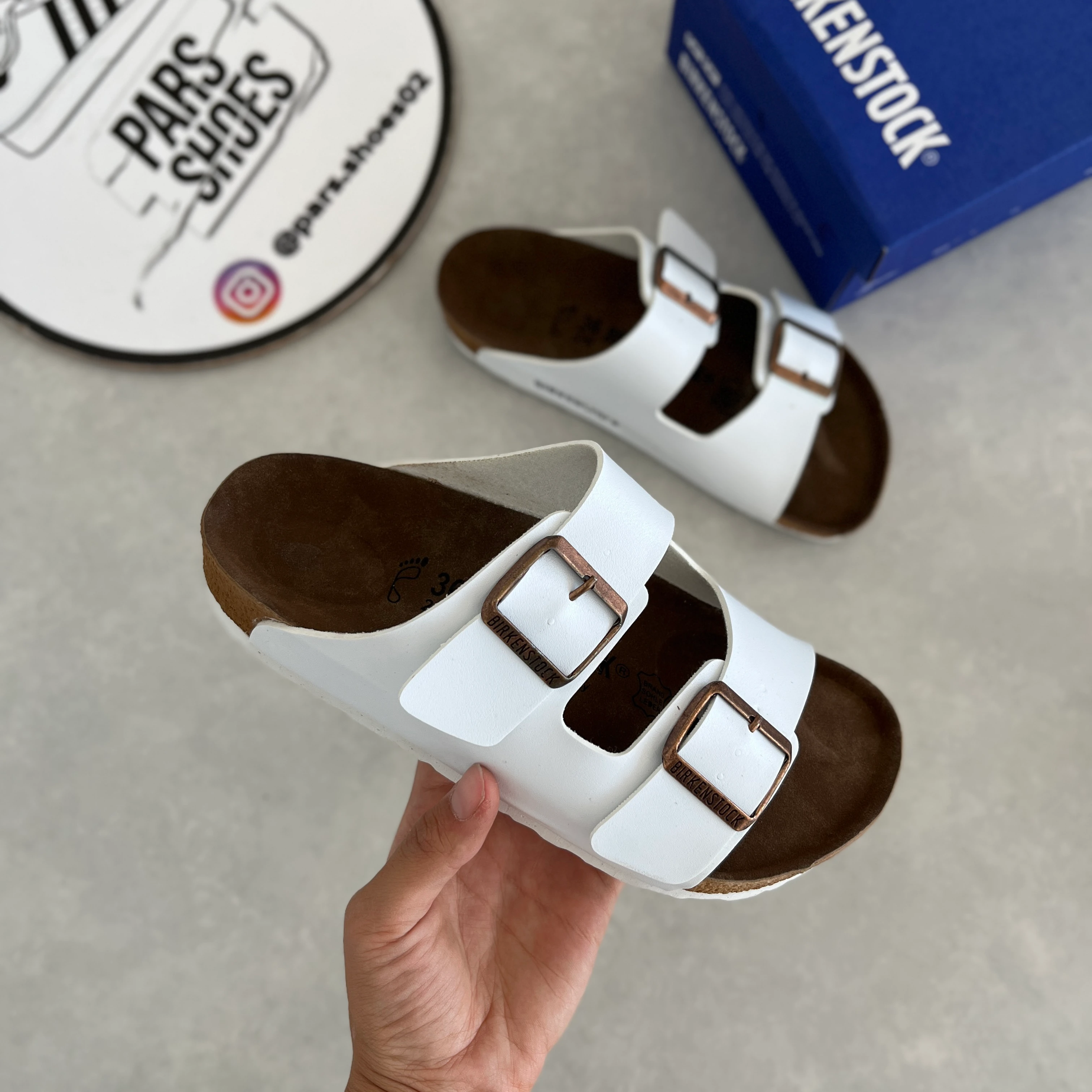 Birkenstock Arizona Beyaz