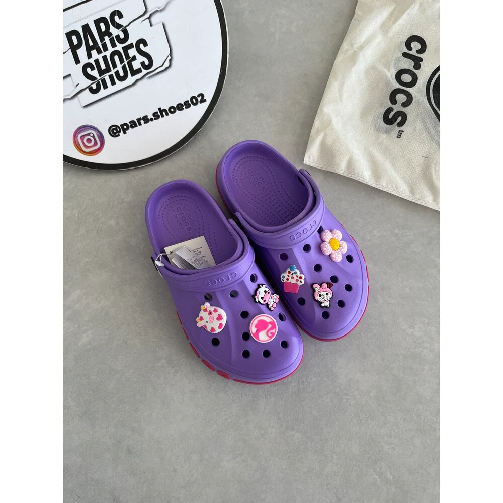 Crocs Bayaband Clog Mor & Pembe