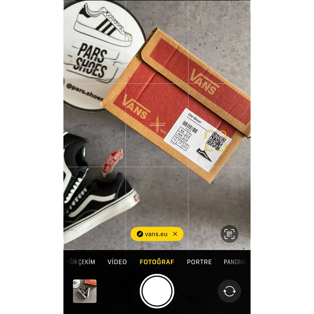 Vans “Old Skool” Siyah Sneaker