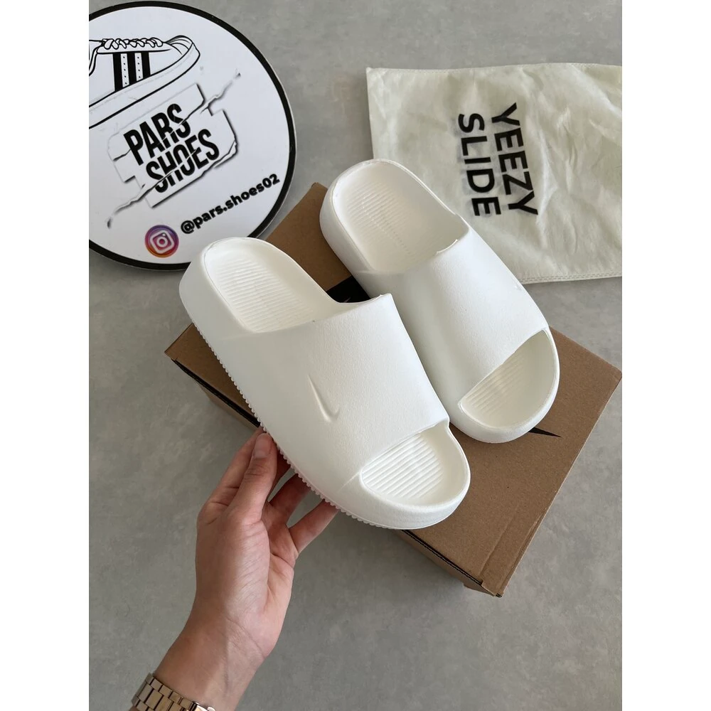 Nike Calm Slide - Beyaz