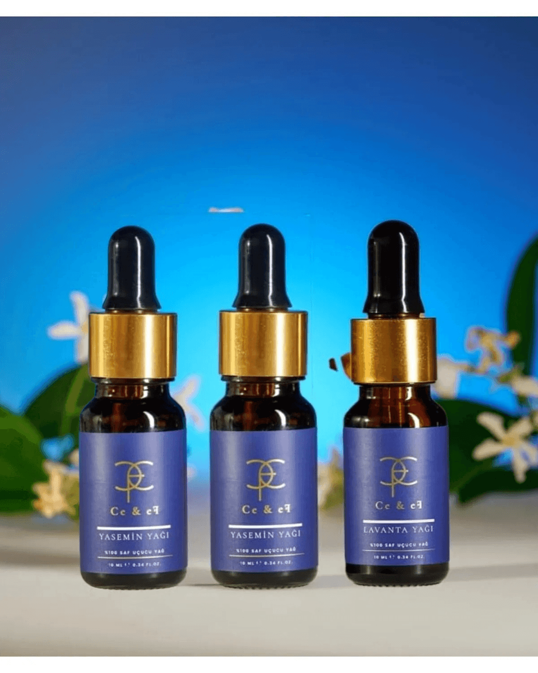 Doğal Yasemin Yağı (2x10ml) Yanında Doğal Lavanta Yağı Hediye (1x10ml)