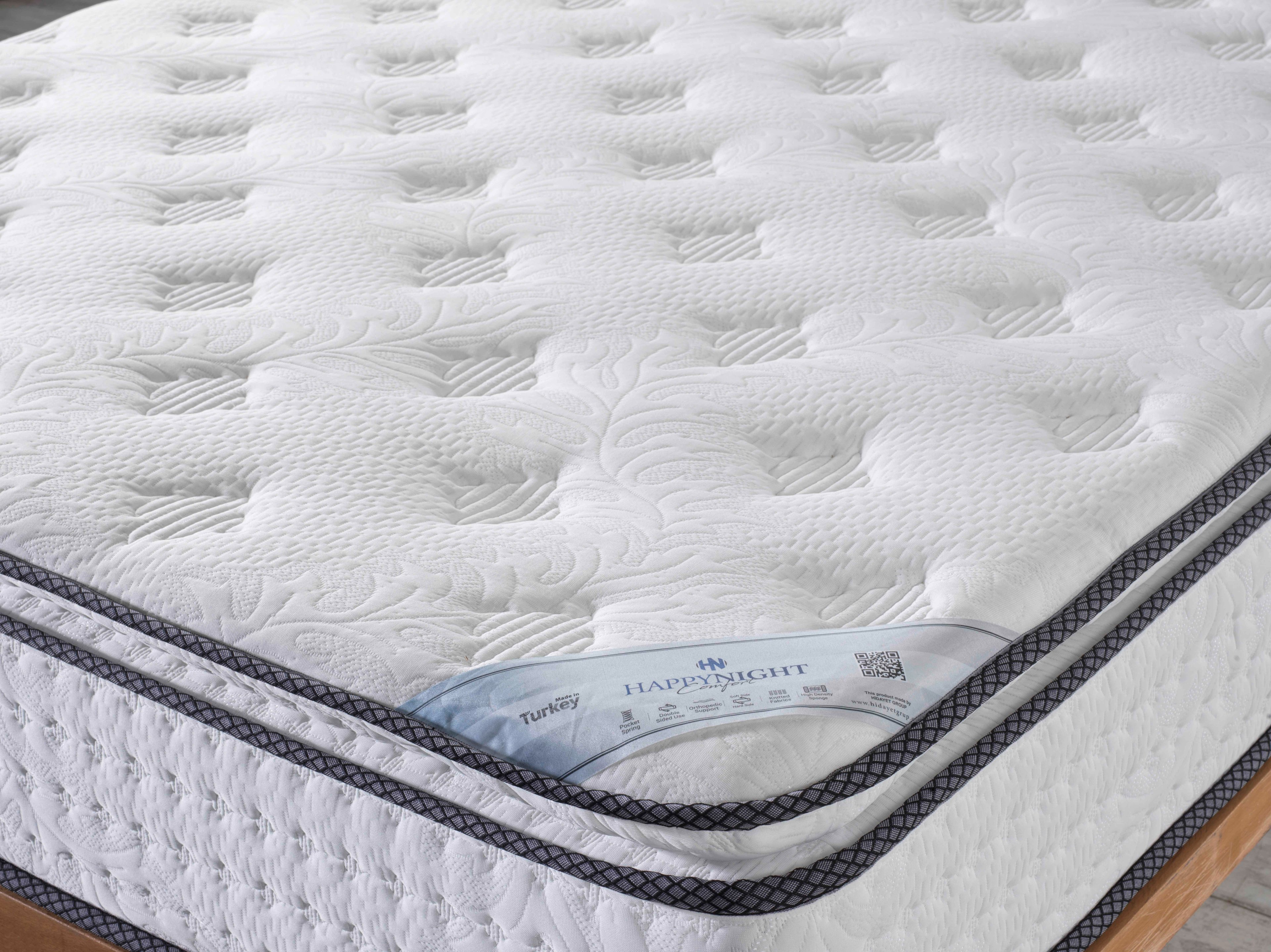 Angel Super Luxury Orthopedic Pillow Top Mattress & Pocket Spring Comfort Mattress