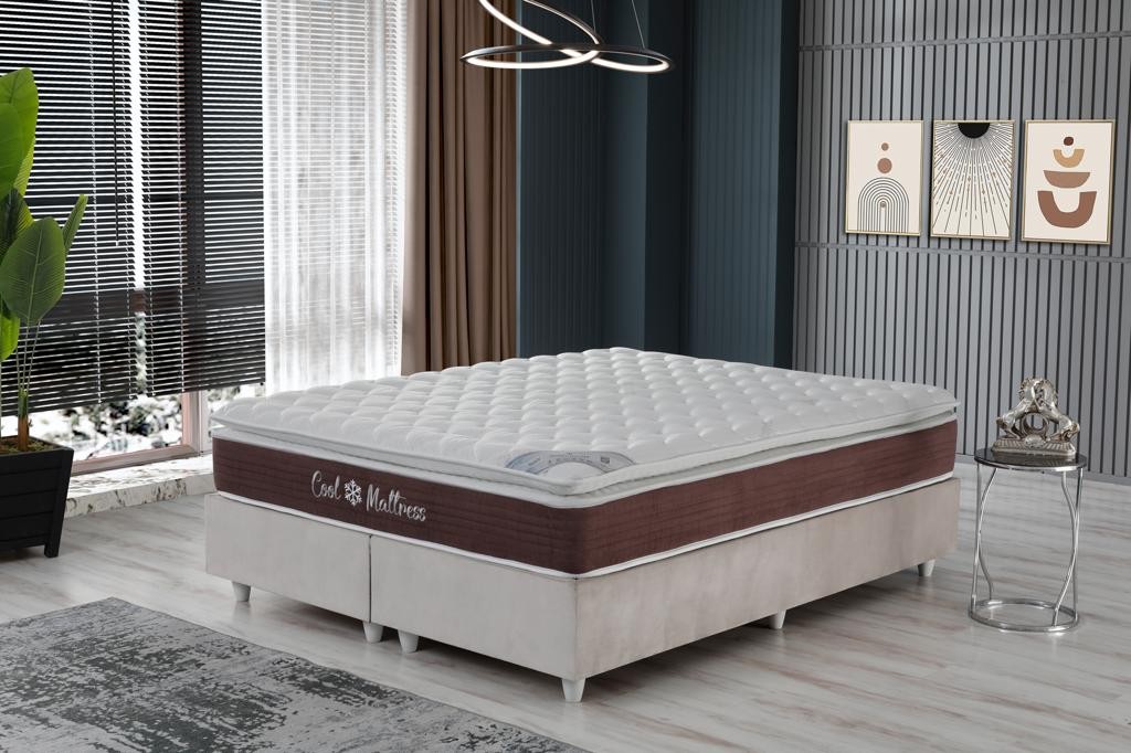  Cool Mattress Süper Lüx  Yaz & Kış Kullanımlı Pocket Yaylı Yatak