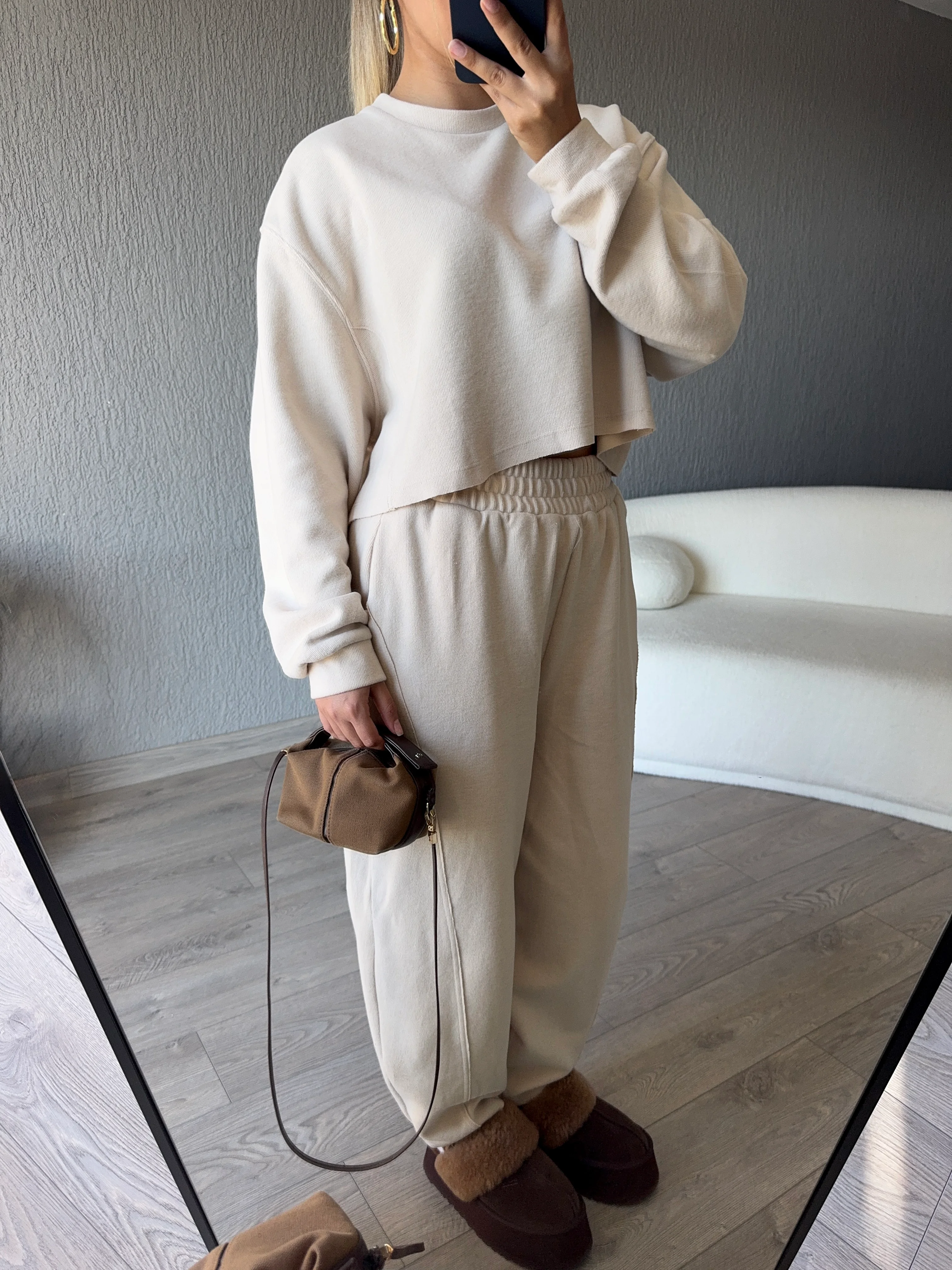 KADİFE DOKULU ALT ÜST TAKIM