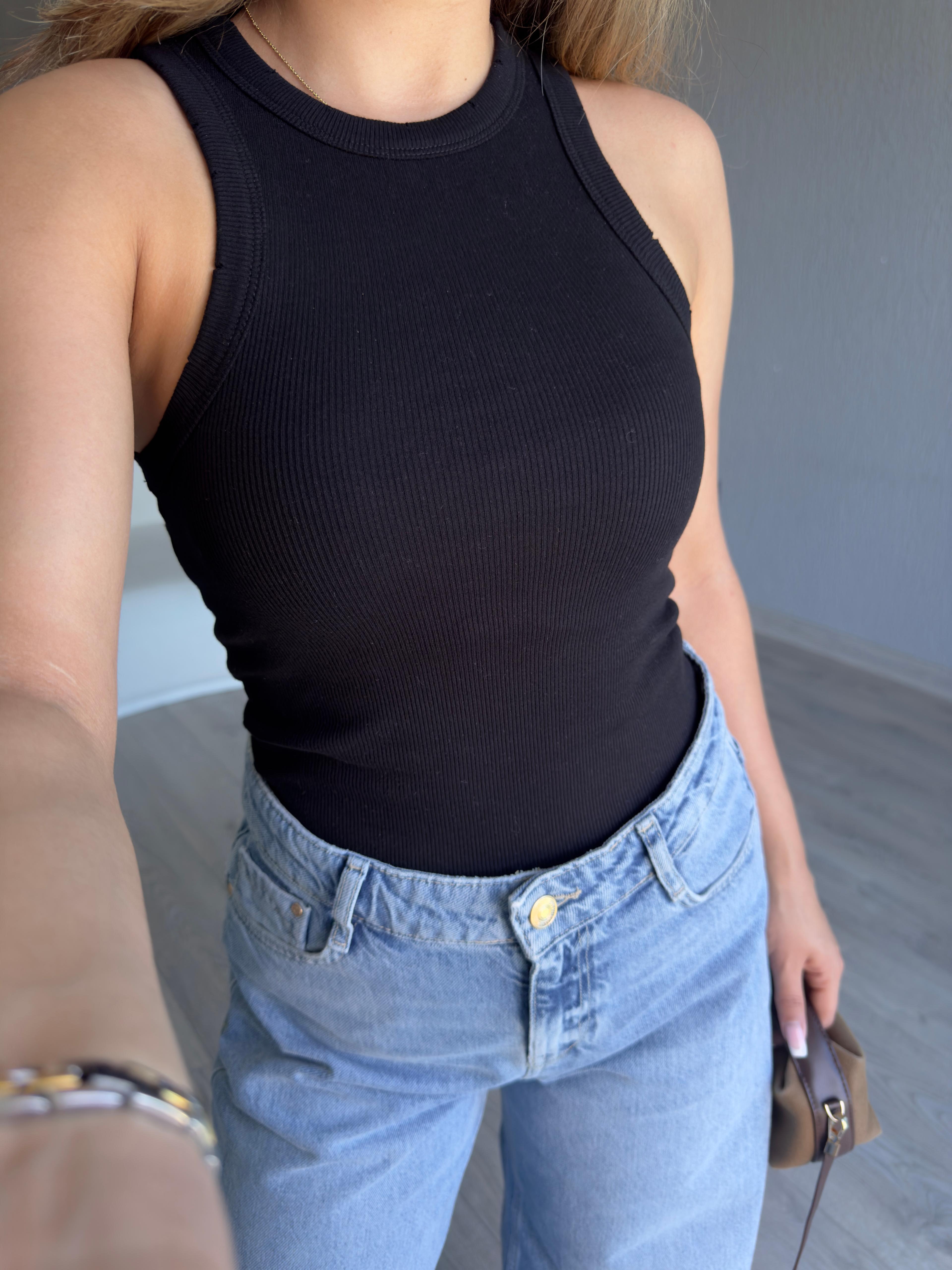FİTİLLİ KOLSUZ BODY