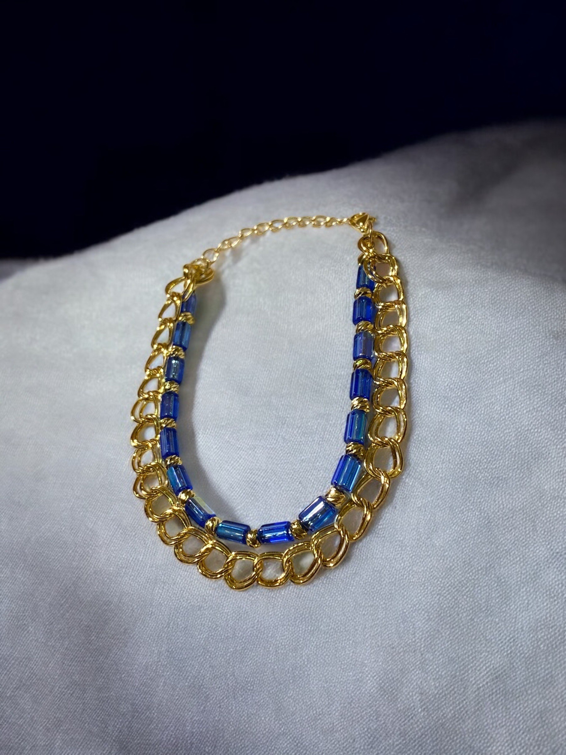 Sapphire Chain Bileklik